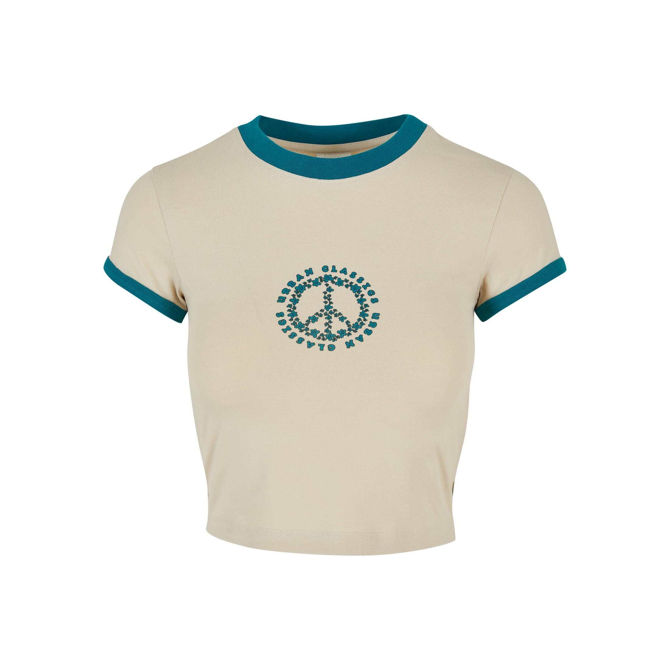 Koszulka court damska z elastycznego dżerseju Koszulka Urban Classics