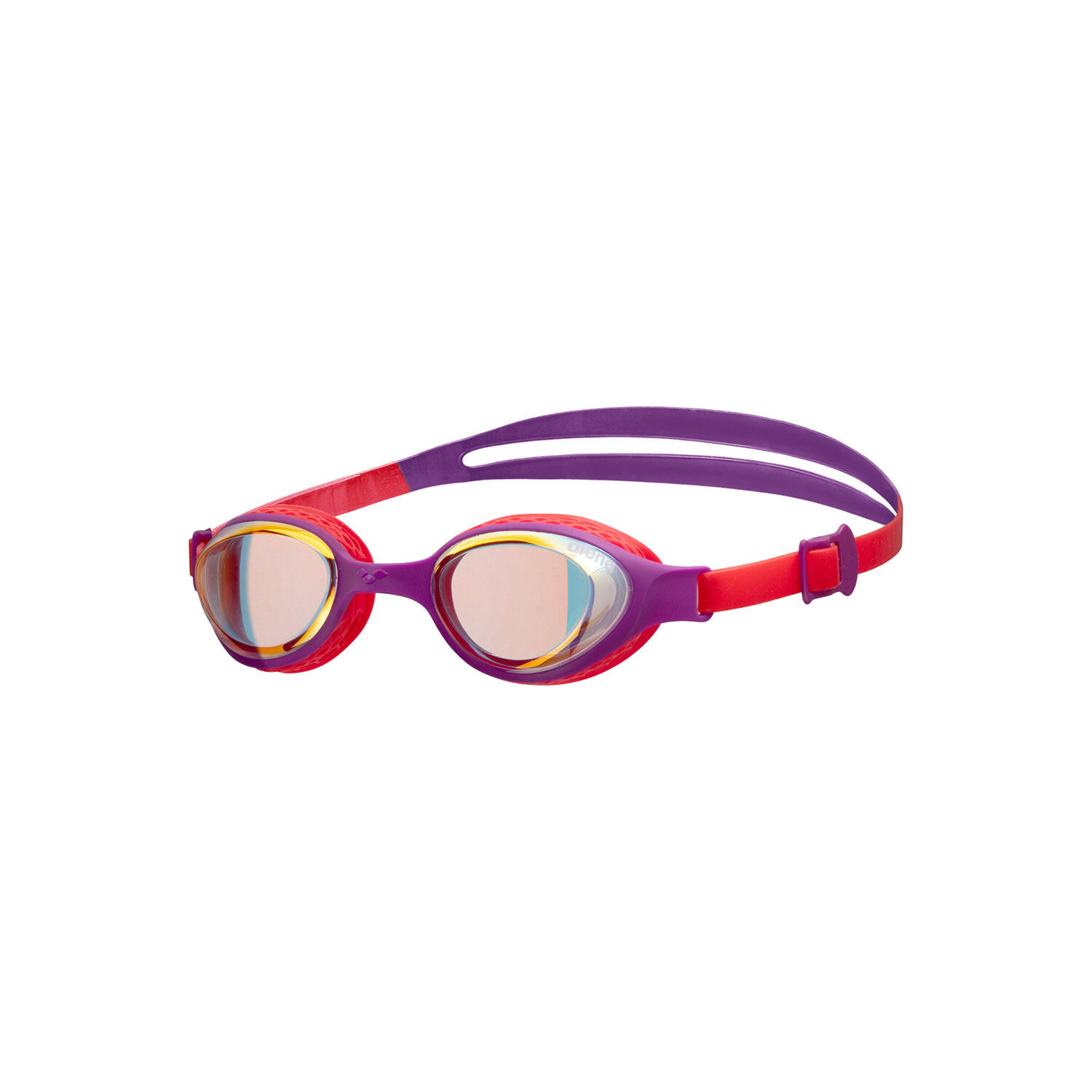 Okulary na basen dla dzieci Arena Air Junior lustrzane Copper-Plum