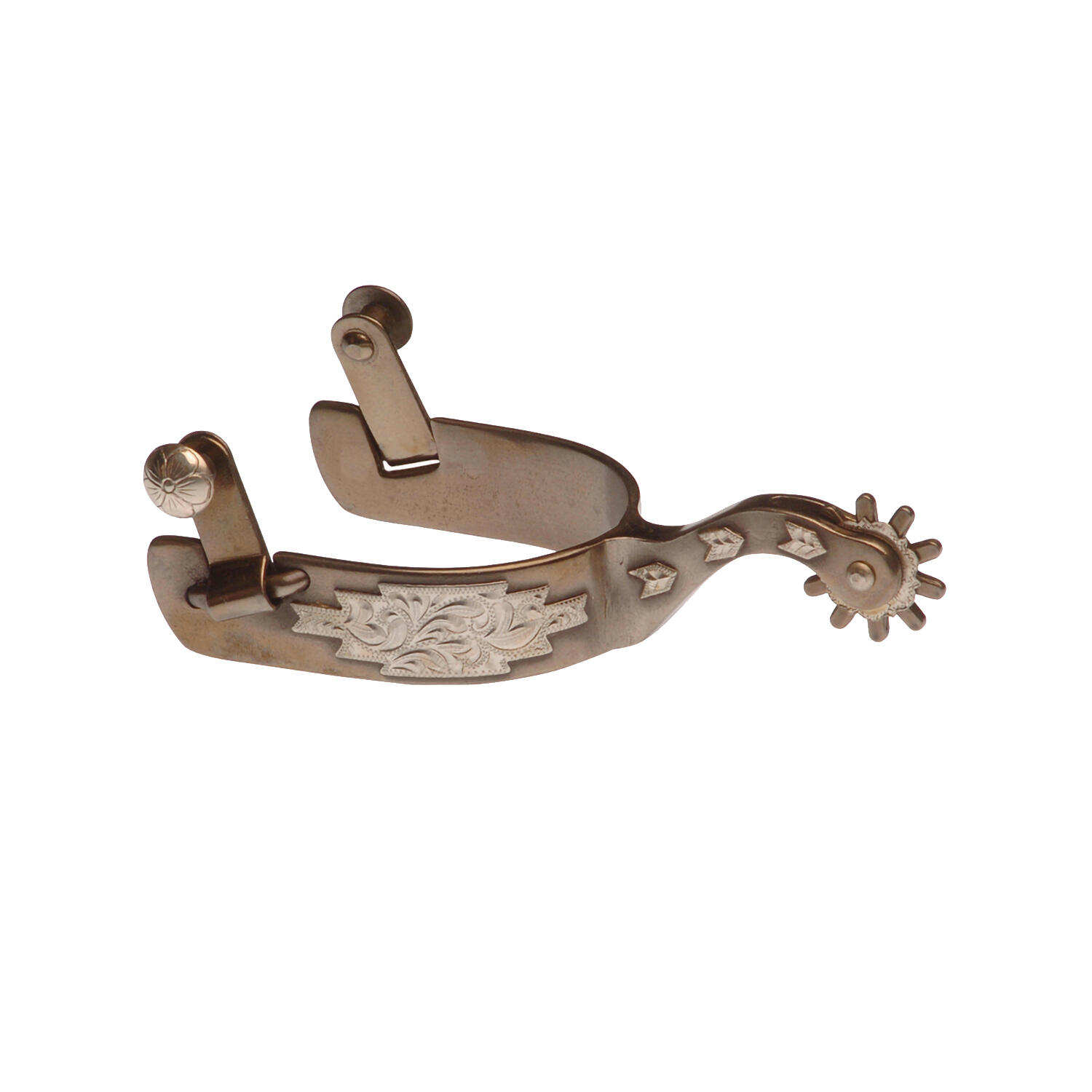 Stalówki do jazdy konnej westernowej ze stali Pool's