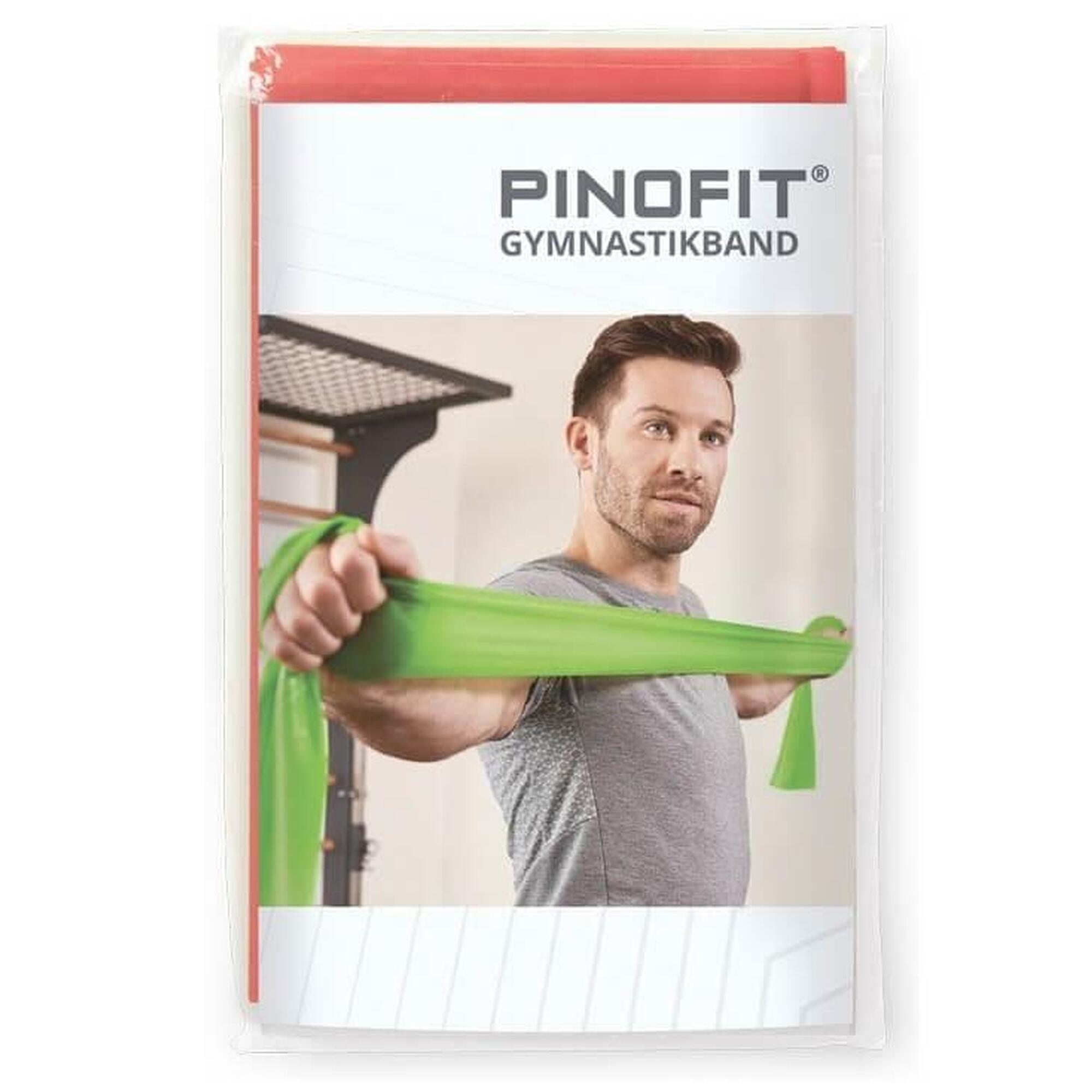 Taśma oporowa do ćwiczeń fitness gimnastycznych Pinofit