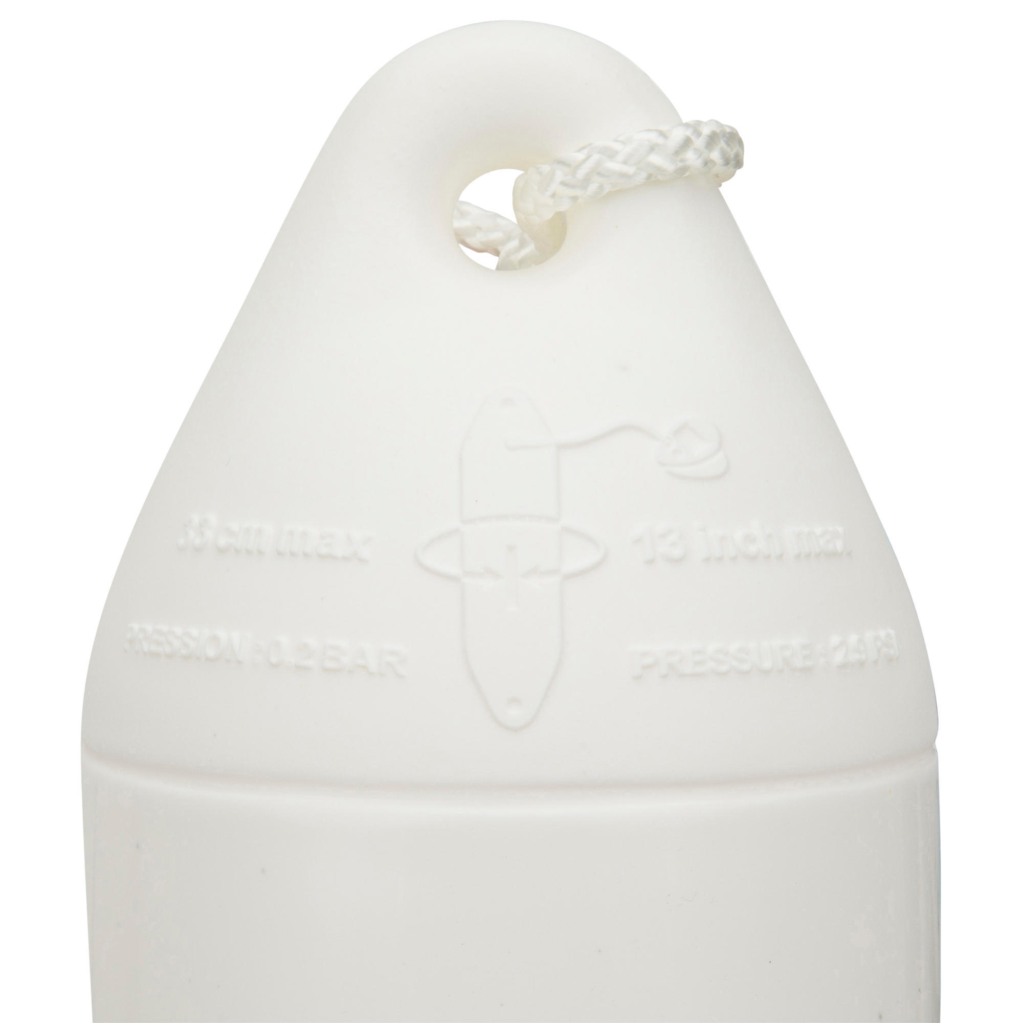 Odbijacz do łodzi 10x40 cm z liną