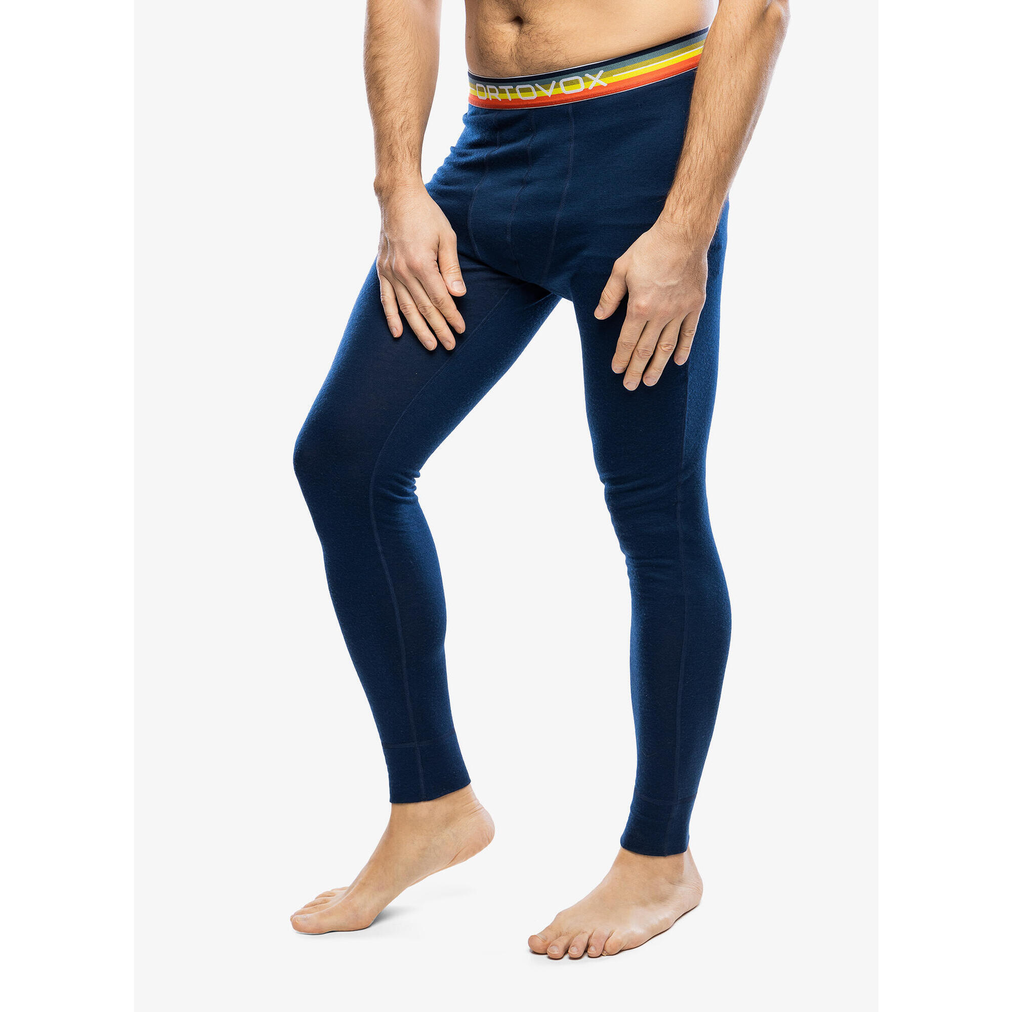 Legginsy termoaktywne męskie Ortovox 185 Rock N Wool Long Pants