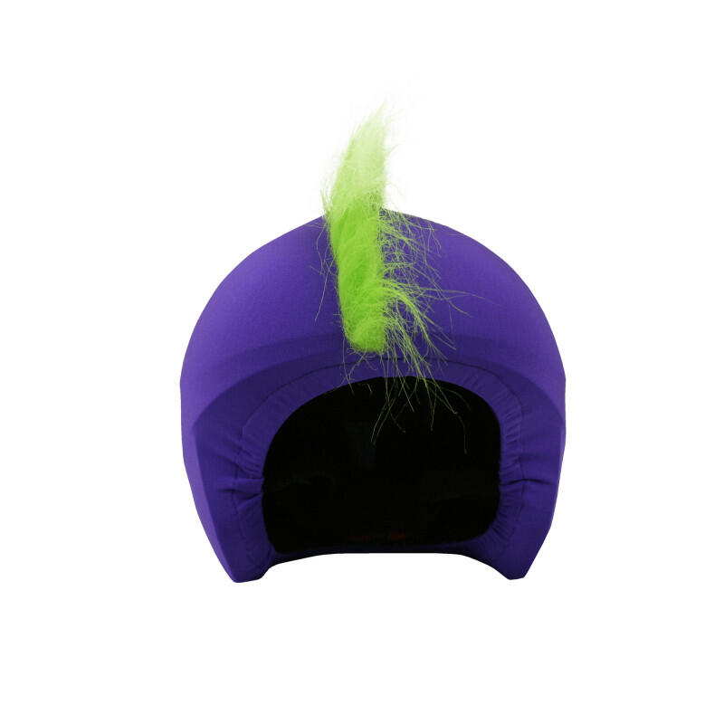 Nakładka na kask Coolcasc Show Time Green Mohican