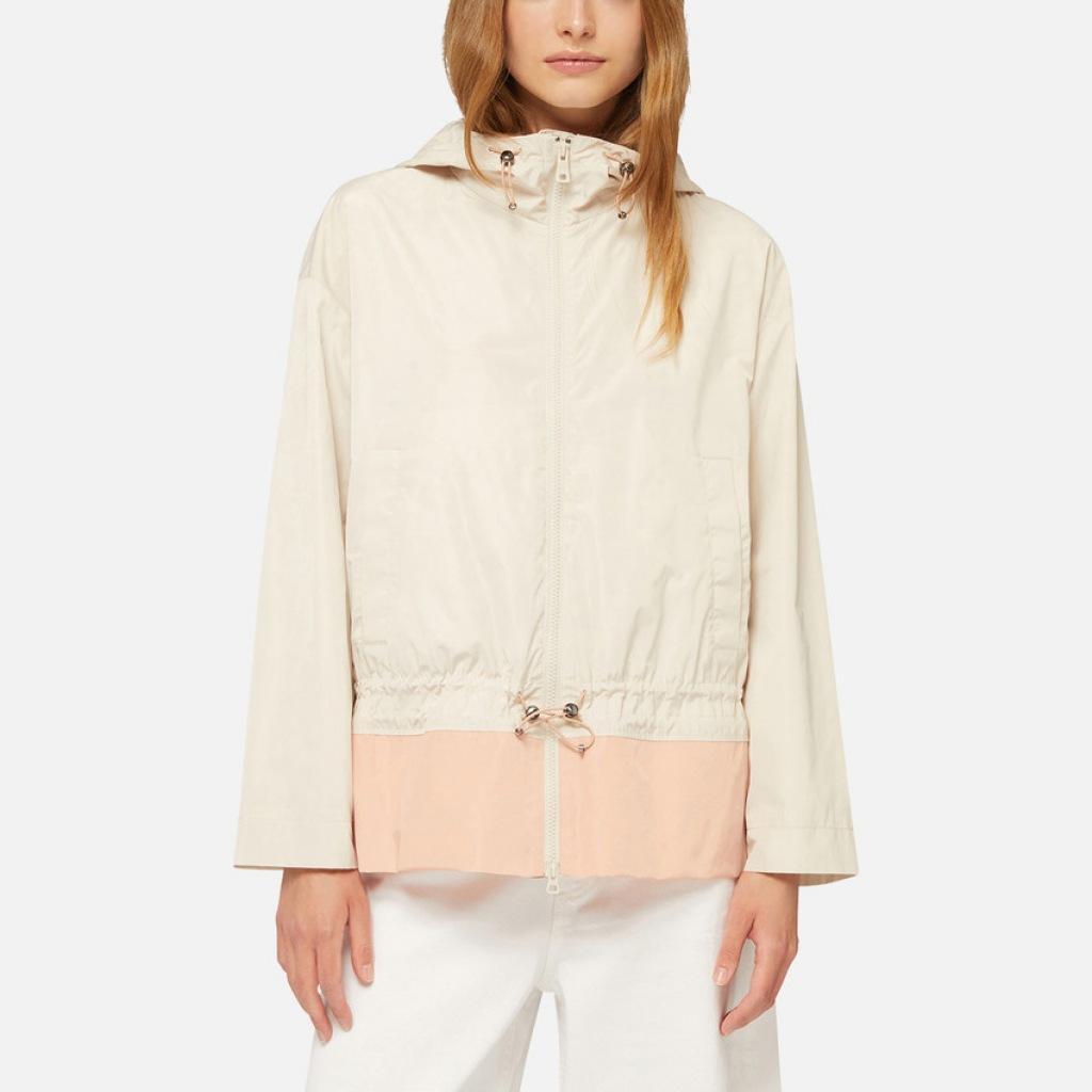 Kurtka GEOX W BULMYA PARKA Beżowy