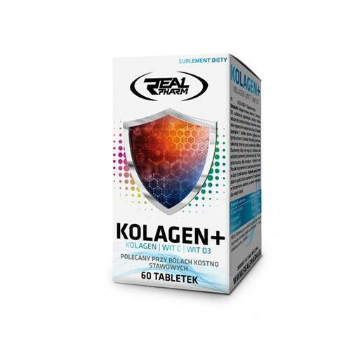 Witaminy REAL PHARM Kolagen+ - 60tabs Mocne stawy