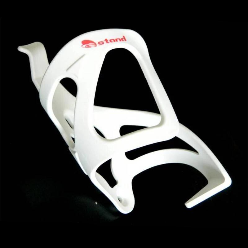 Bidonowy uchwyt rowerowy Ostand z tworzywa sztucznego, prawy, biały