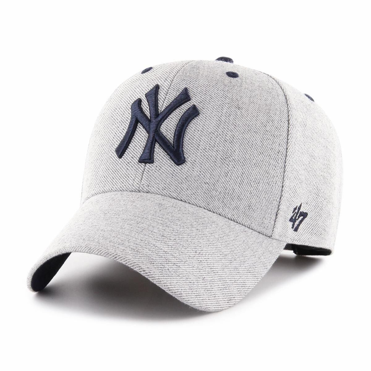 Brand `47 czapka z daszkiem New York Yankees Storm Cloud szara OSFM