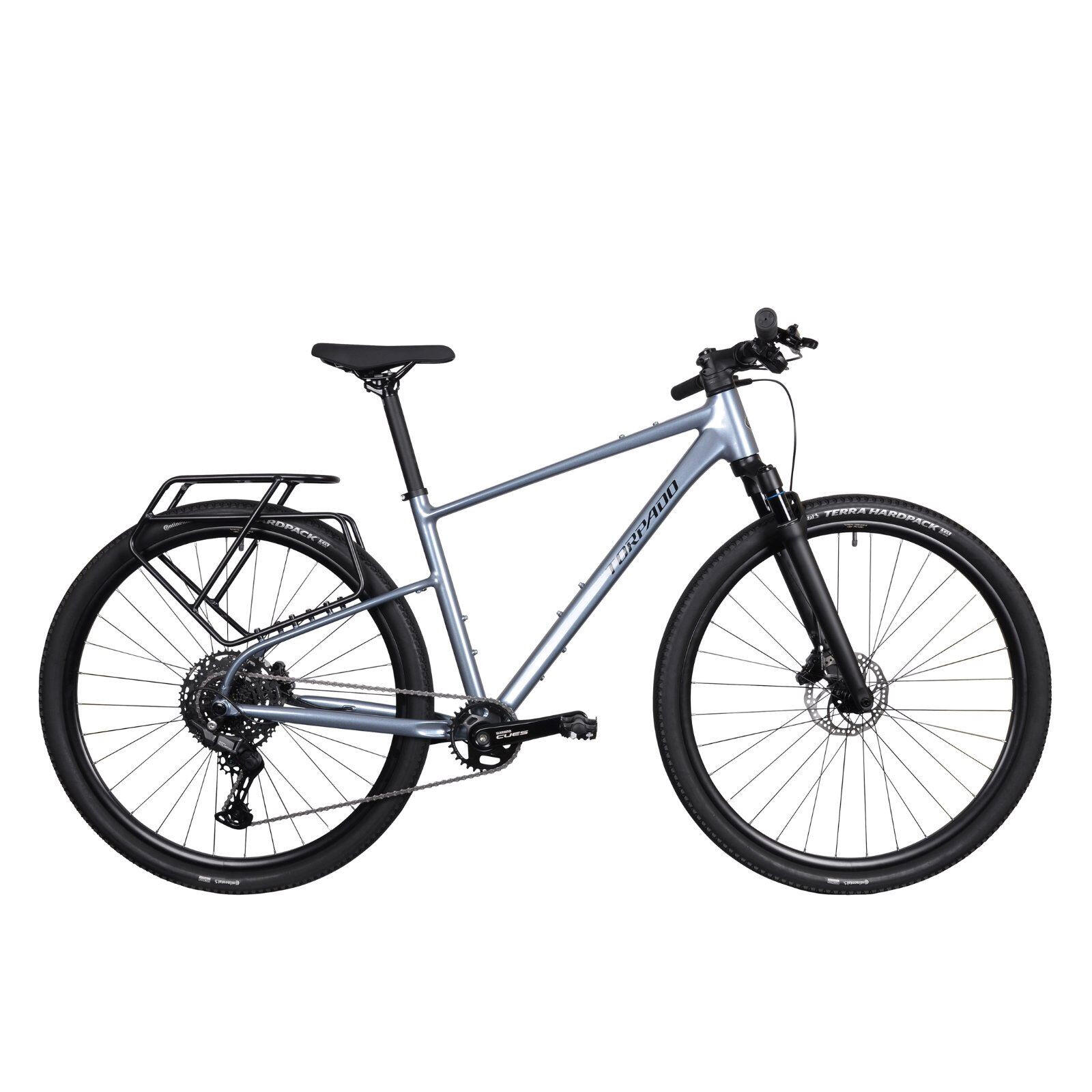 Rower gravel flatbar PRYDON VOYAGER 45 szary