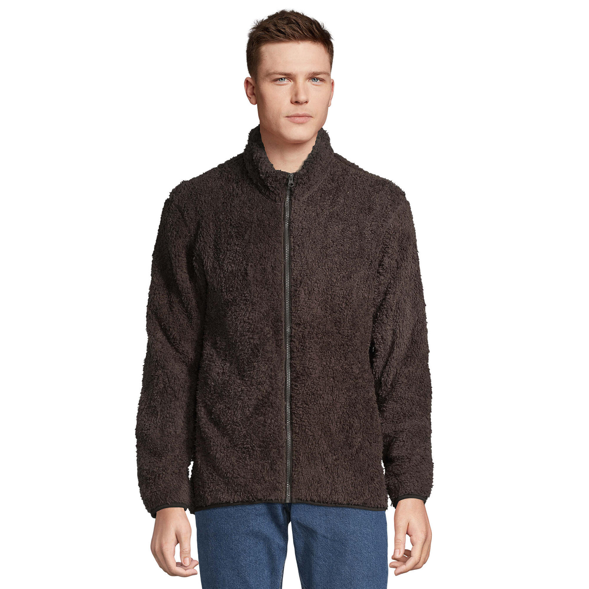 Bluza Polarowa Unisex Dla Dorosłych Z Zamkiem Błyskawicznym