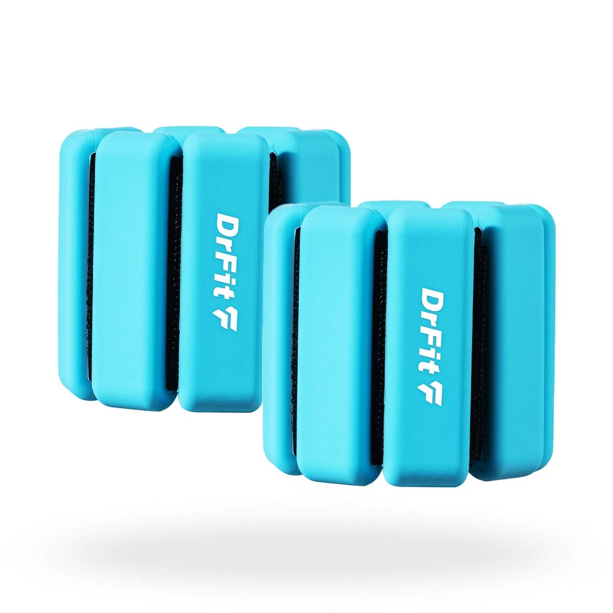 Silikonowe obciążniki do ćwiczeń i fitness na kostki i nadgarstki DrFit