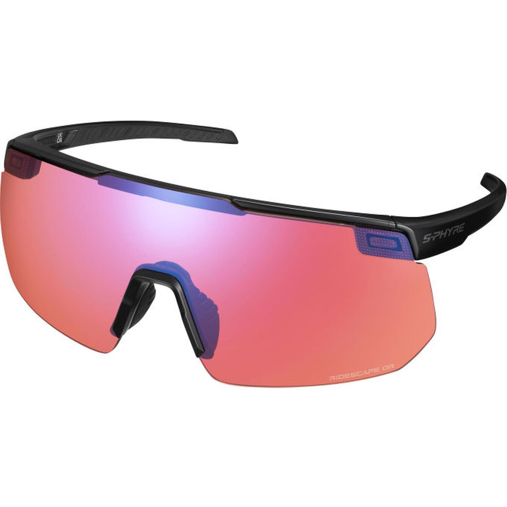 Brille S-PHYRE 2 Ridescape Off-Road, czarny matowy