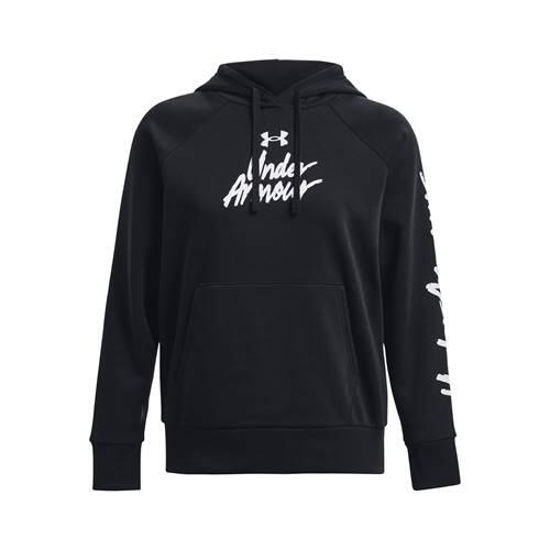 Bluza treningowa damska Under Armour Ua Rival Fleece Graphic Hdy