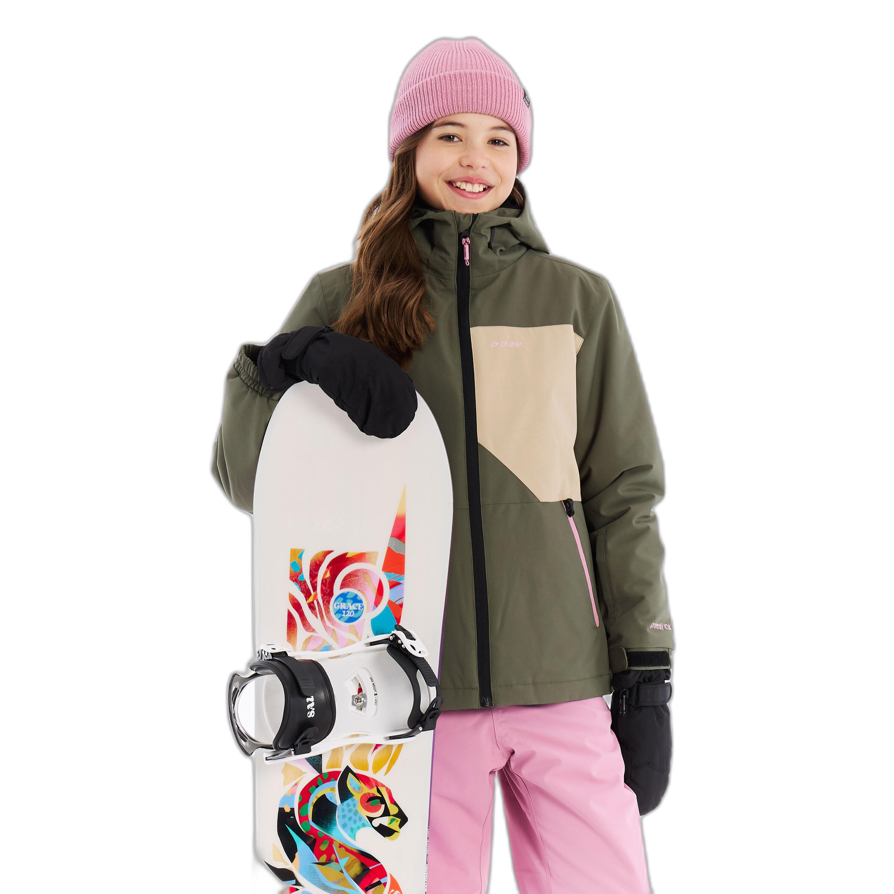 Dziewczęca kurtka narciarska Protest Noortje