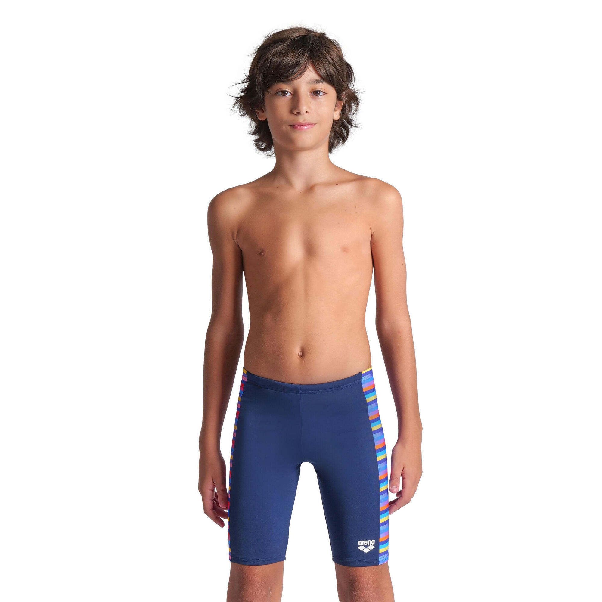 Spodenki Treningowe Arena Racing Stripe Swim Jammer junior
