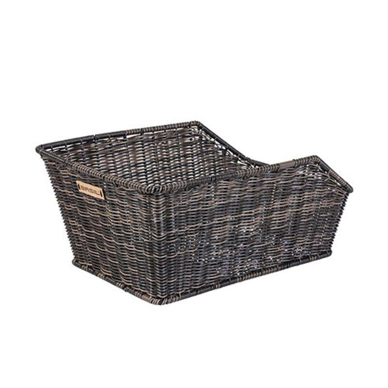 Kosz rowerowy Basil Cento Rattan Look Wsl System