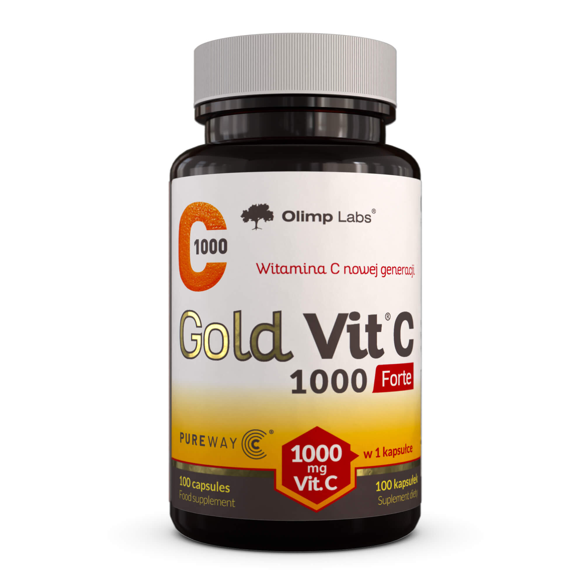 Witamina C Olimp Gold-Vit® C 1000 Forte - 100 Kapsułek