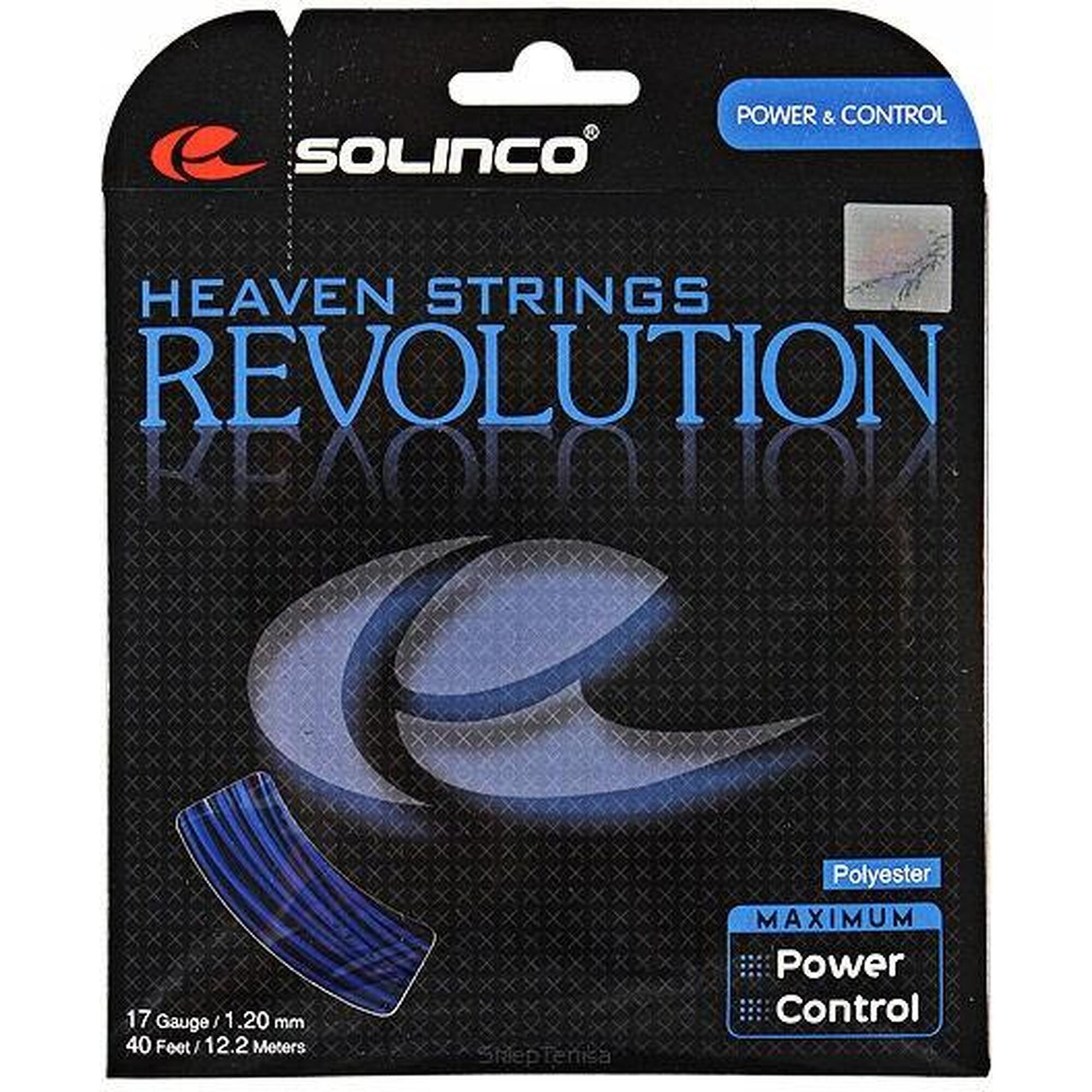Naciąg tenisowy Solinco Revolution 12.2m 1.25 niebieski