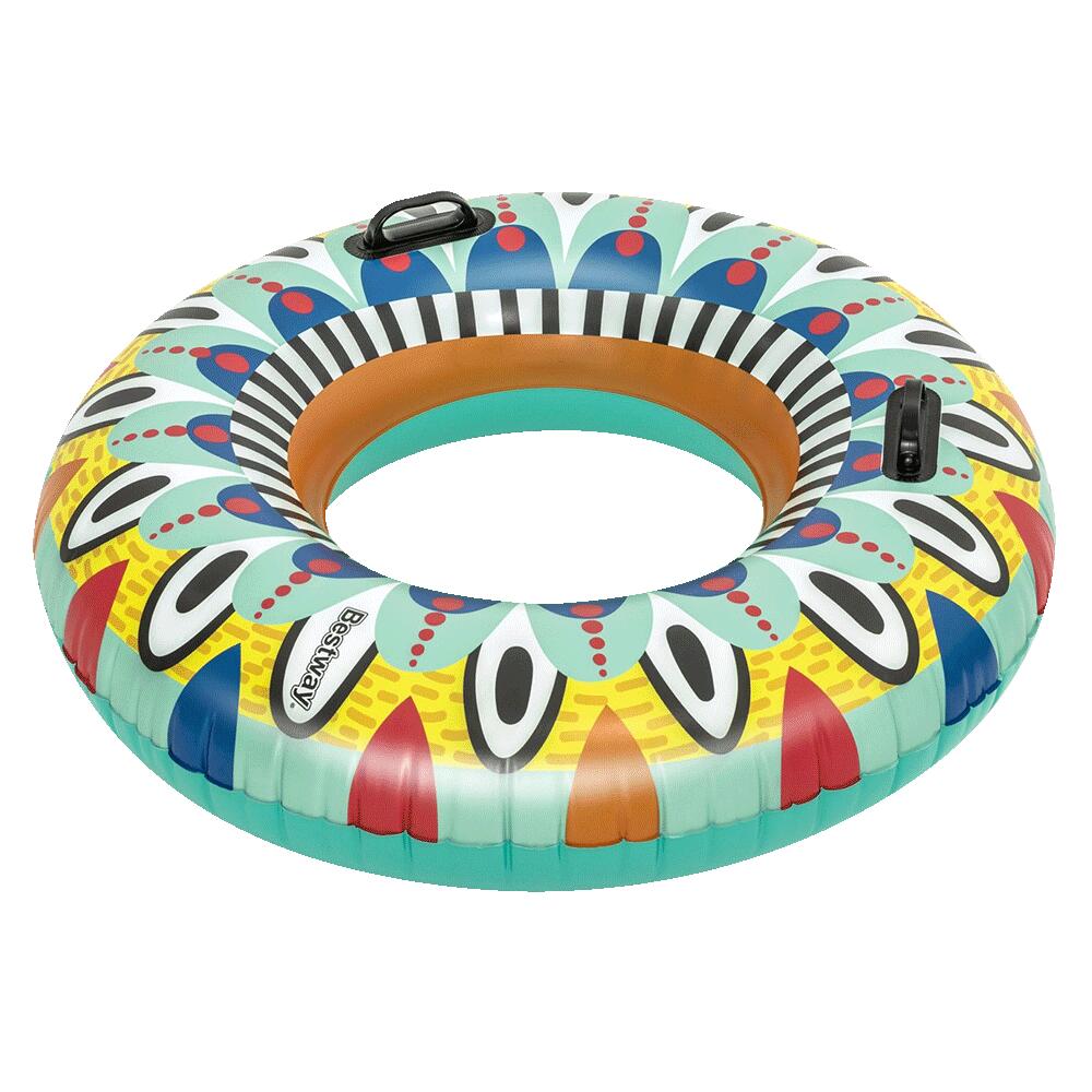 Nadmuchiwane koło pływackie Bestway Wielokolorowy