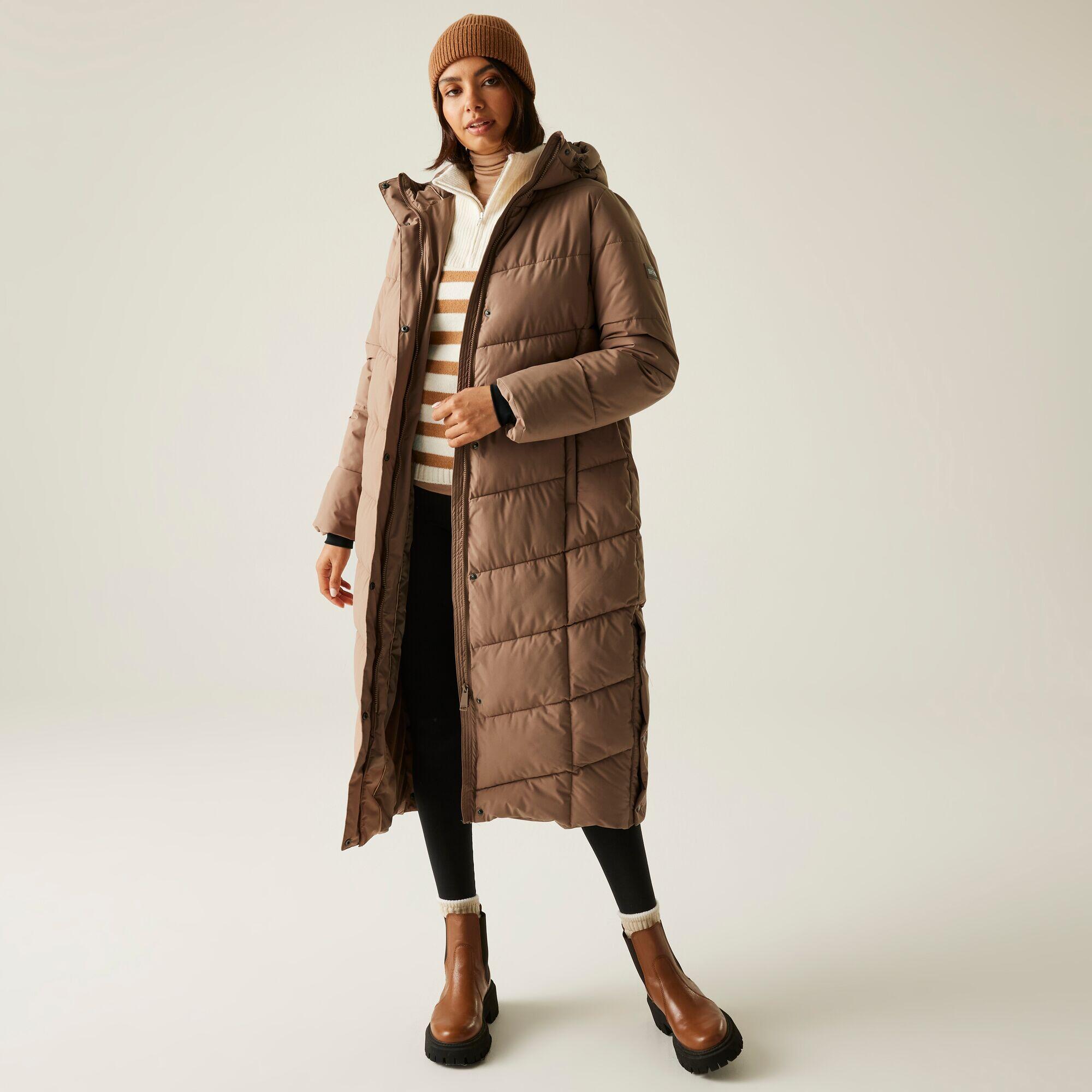 Płaszcz damski zimowy ocieplany Eloria