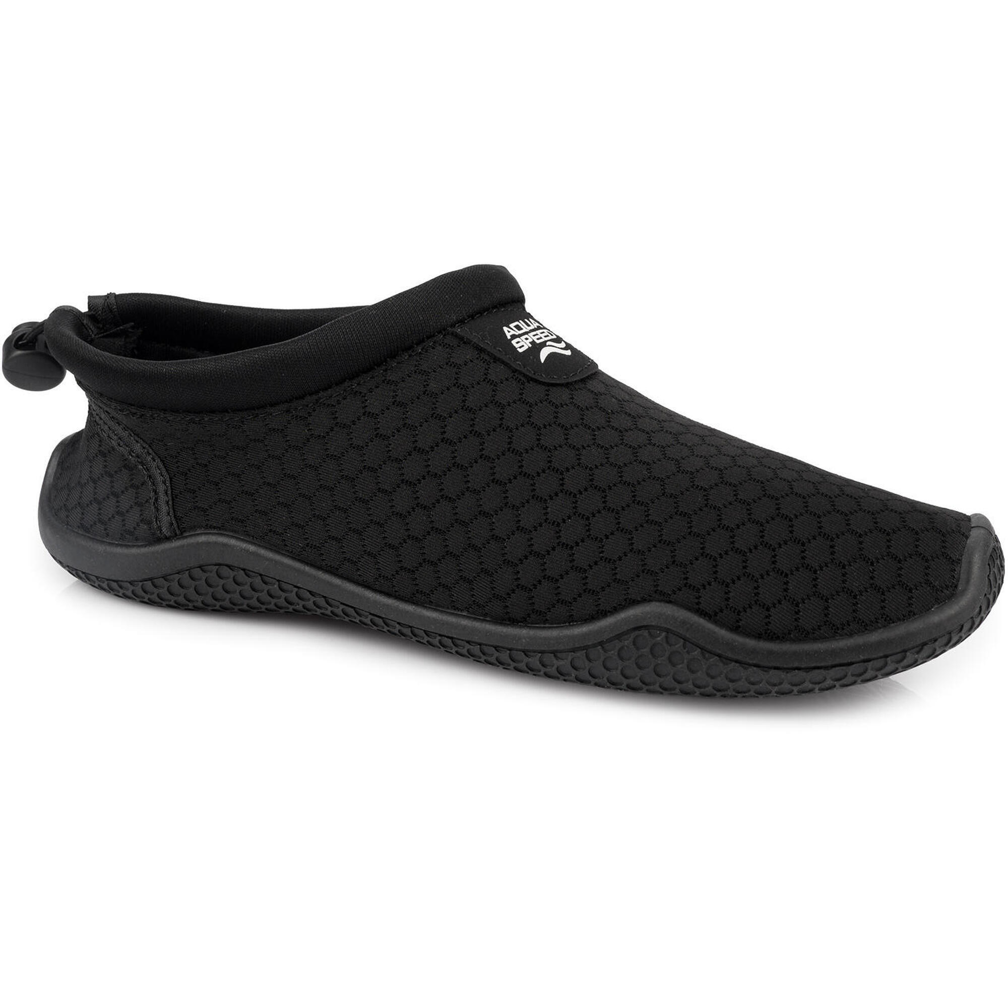 Buty do wody na plażę na kajaki rafę jeżowce czarne Aqua Speed