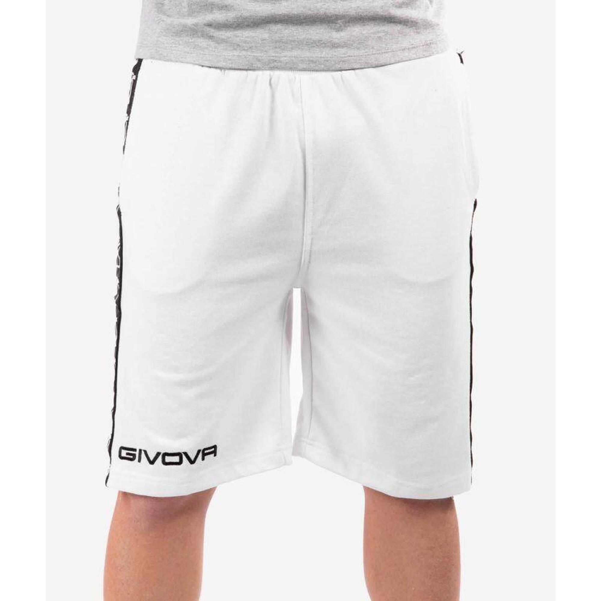 Spodenki sportowe Givova Terry Band białe XL.