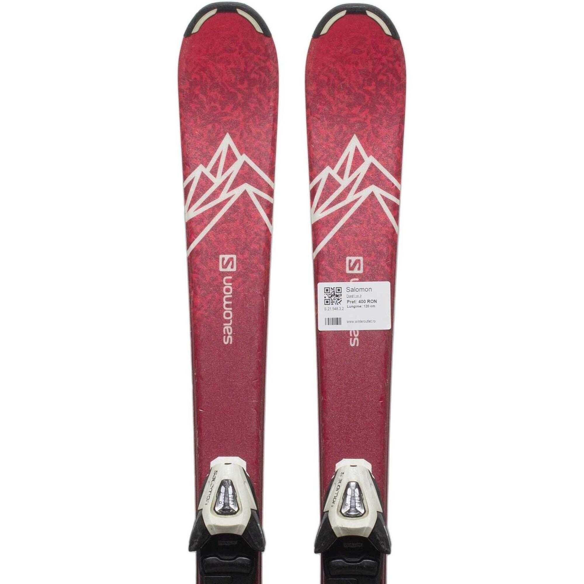 Second Life- Narty SALOMON Quest Lux Jr, 130 cm- Stan bardzo dobry