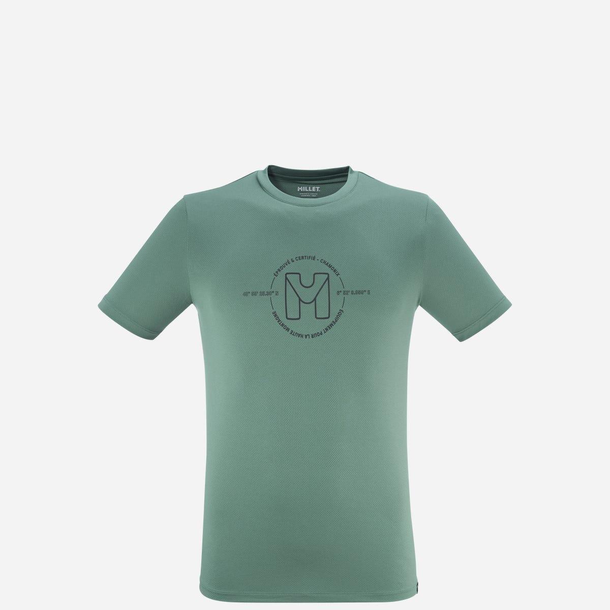 Koszulka męska z krótkim rękawem Millet Ubic Light Ts Ss M active fit