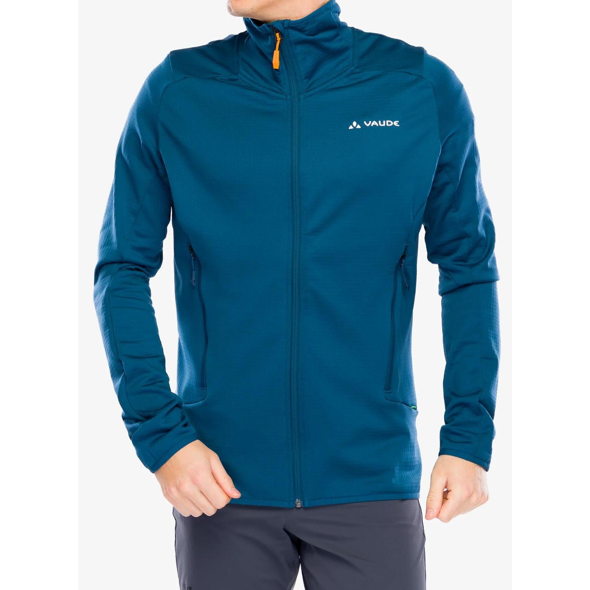 Kurtka polarowa męska Vaude Monviso Fleece FZ Jacket II - baltic sea uni