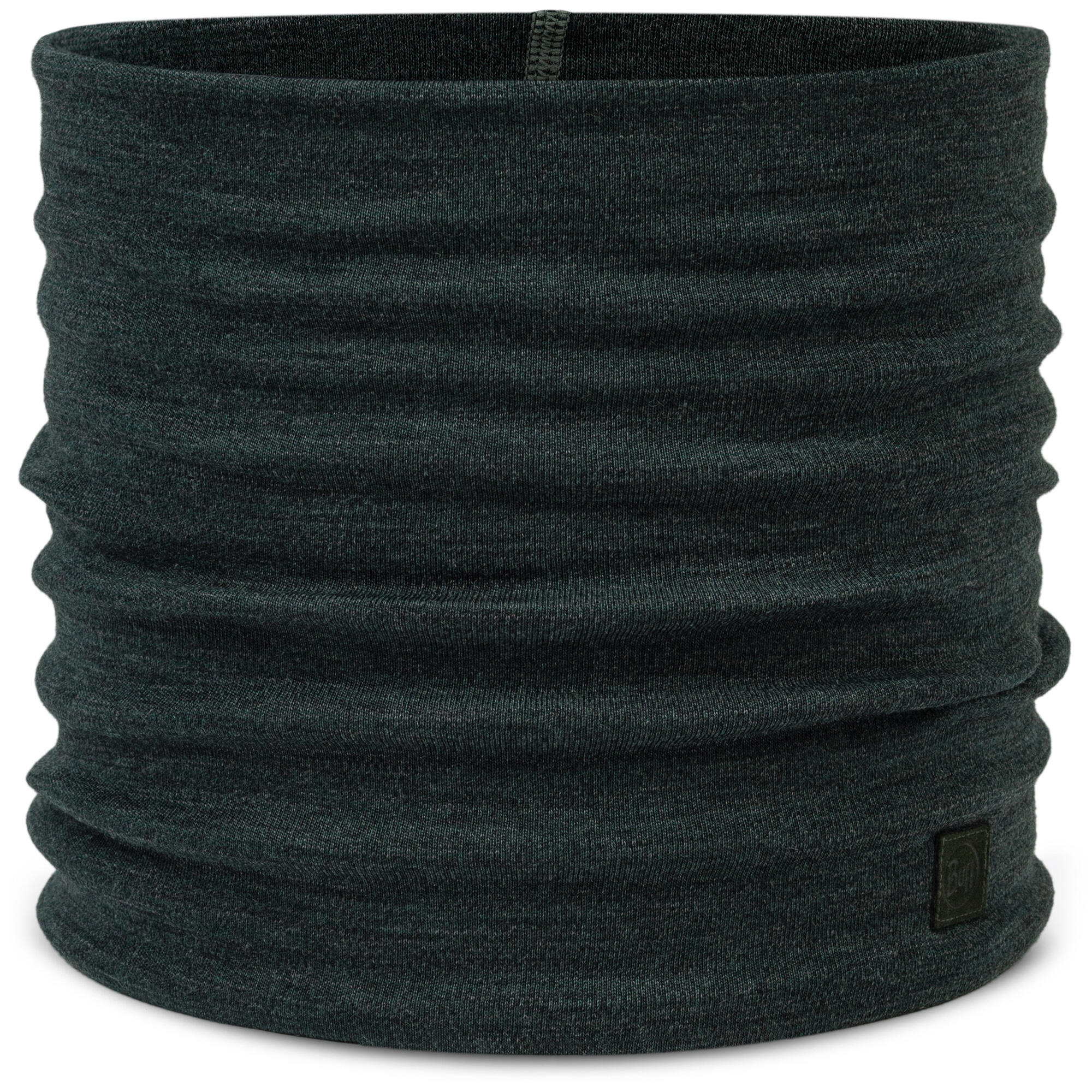Bandana BUFF MERINO HEAVYWEIGHT NECK WARMER SOLID FOREST