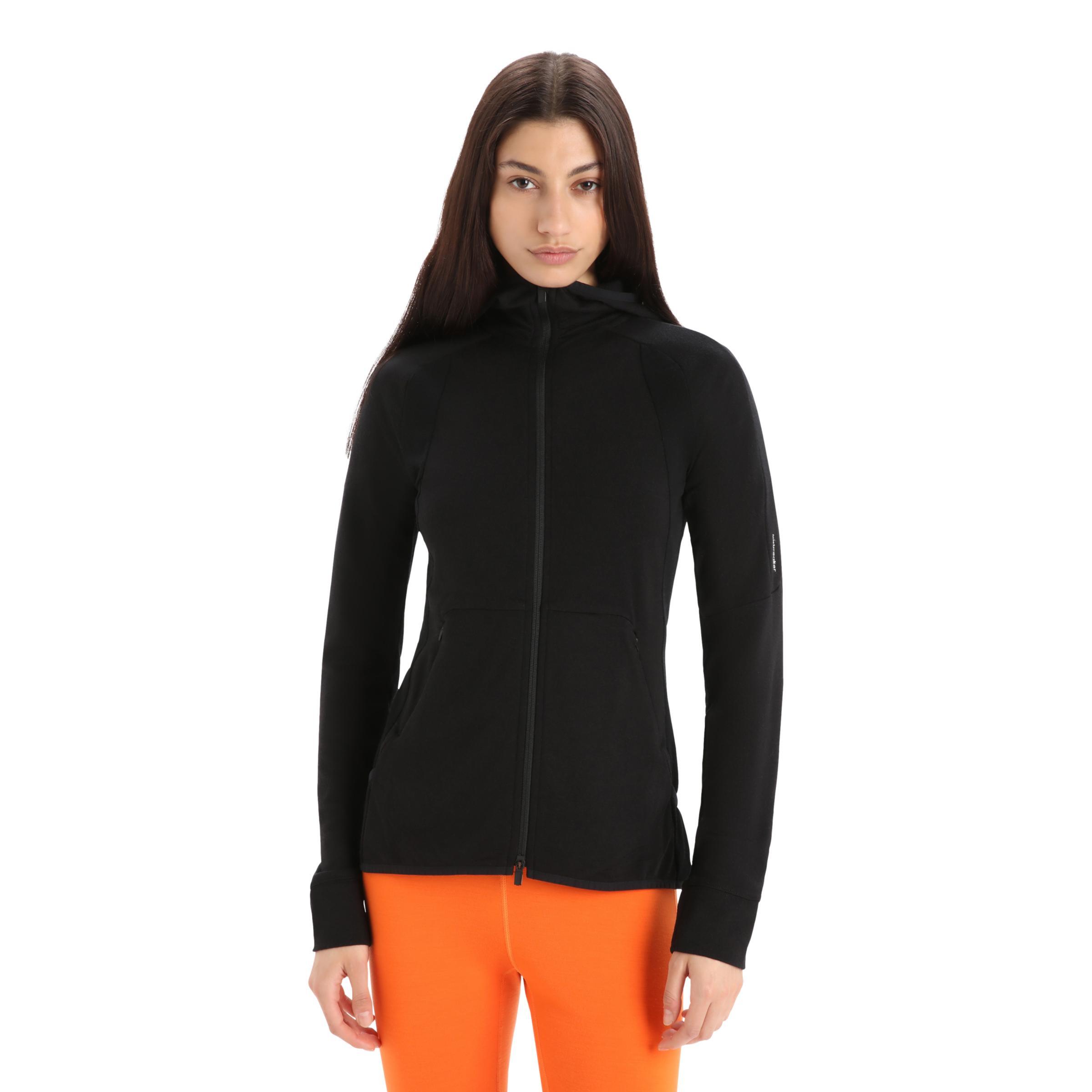 Bluza Turystyczna Damska Icebreaker Merino Quantum ZoneKnit Zip