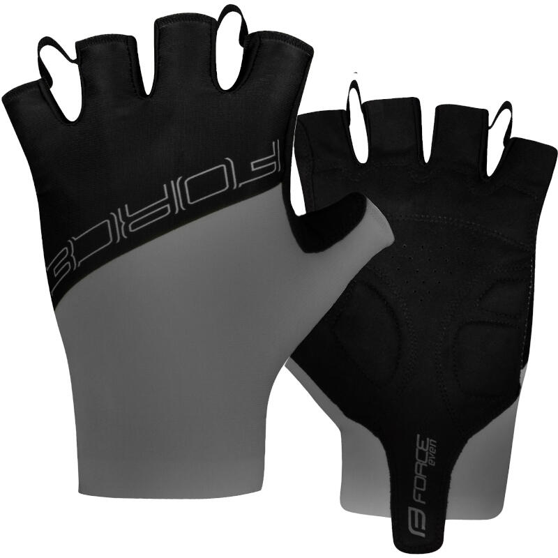 Rękawiczki rowerowe dla dorosłych krótkie Force Even
