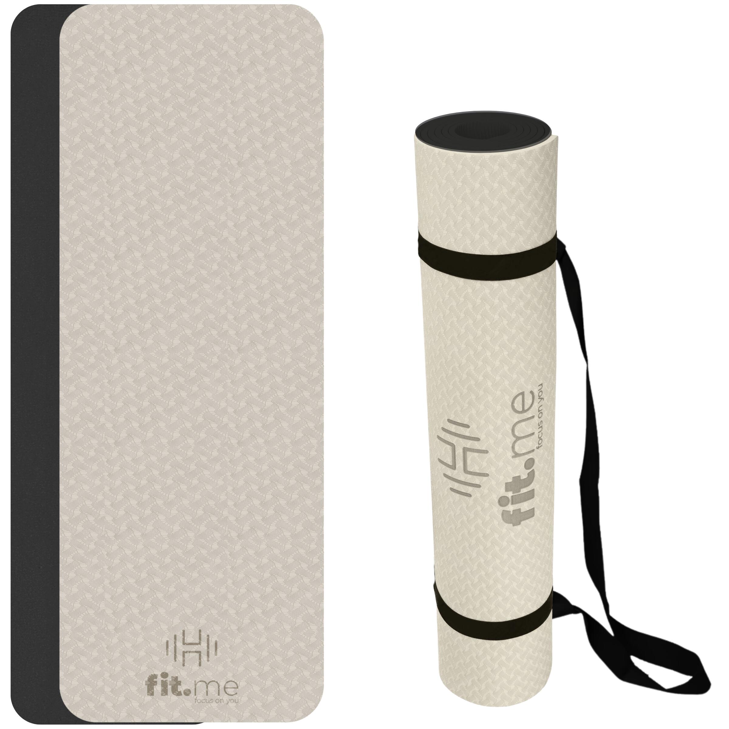 Mata do Jogi i Ćwiczeń TPE dwukolorowa Fit.Me