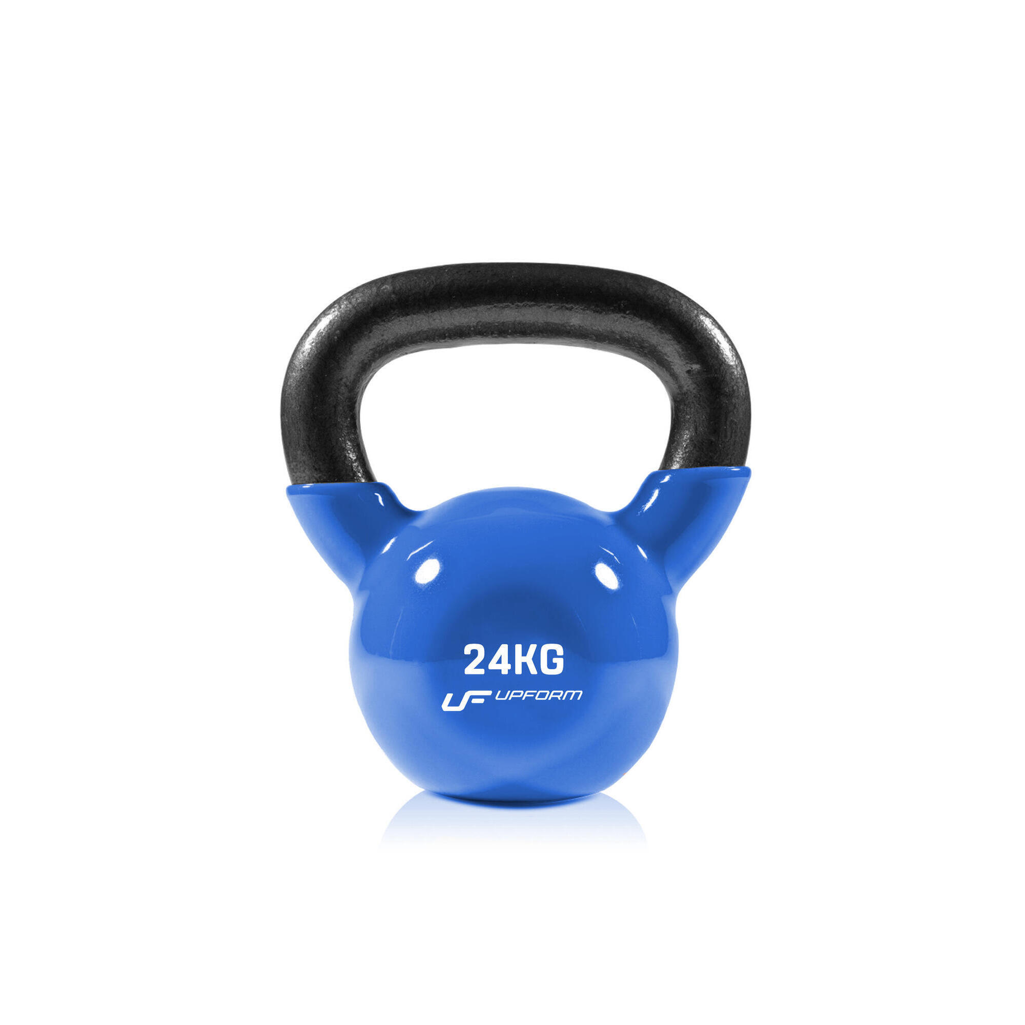 Hantla winylowa żeliwna Kettlebell 24 kg UpForm