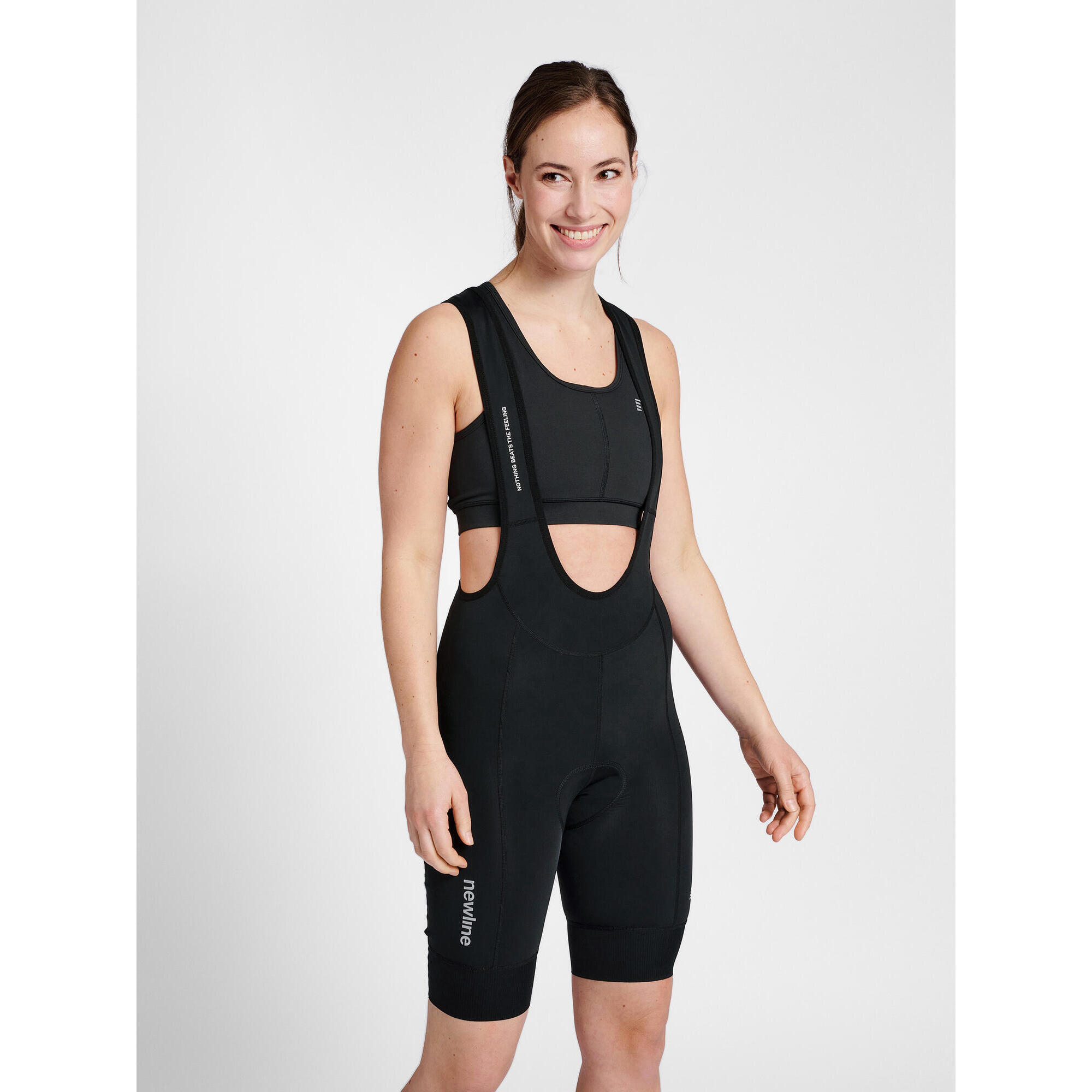 Damskie spodenki na szelkach Newline Core Panel