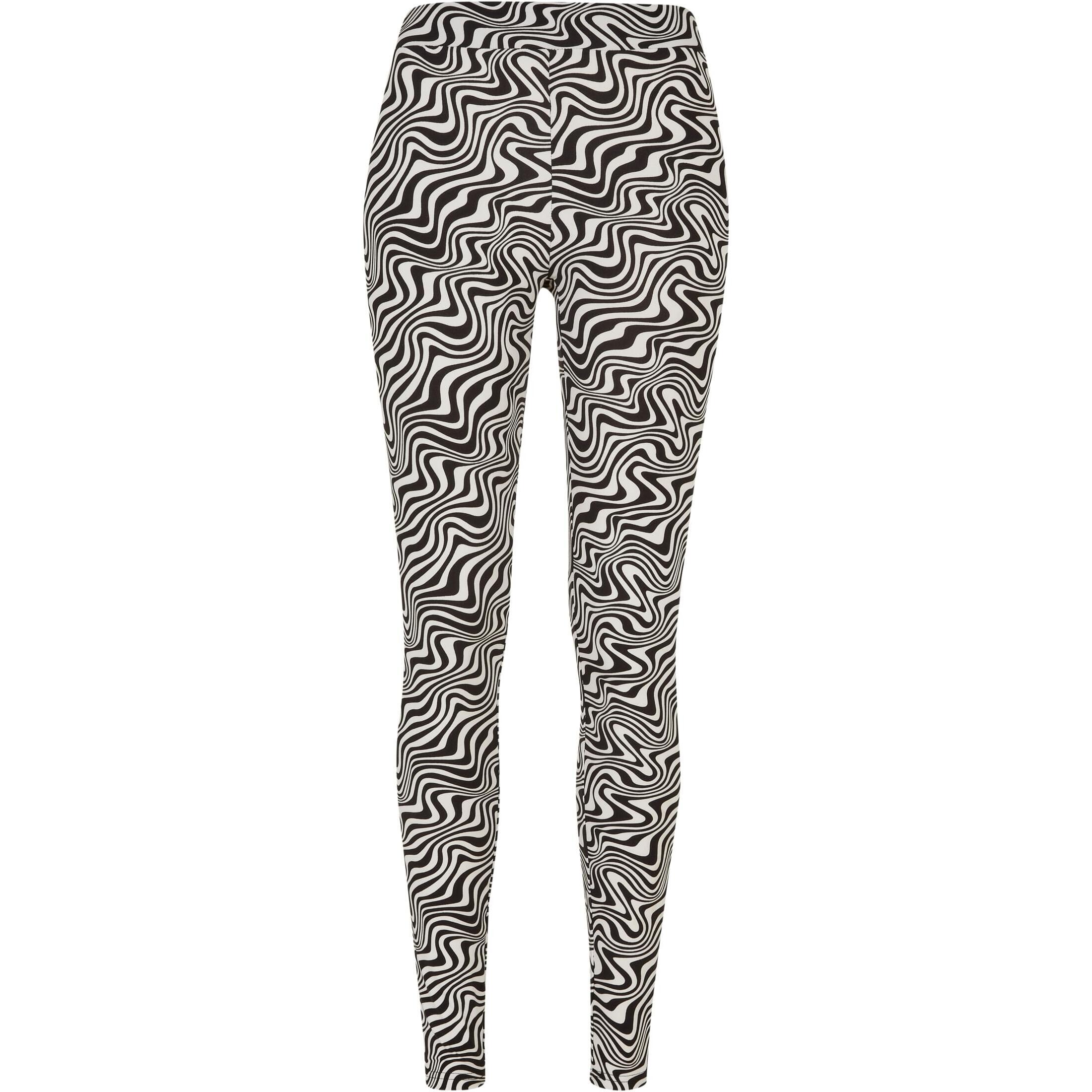 Legging duże rozmiary damskie Urban Classics Soft AOP