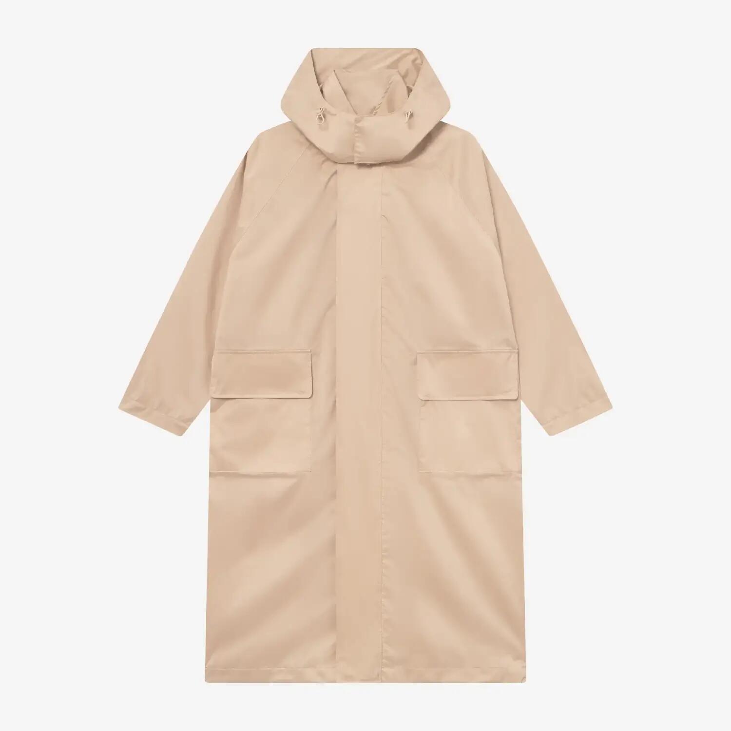 Kubota Parka Przeciwdeszczowa Jesienna Beżowa S/M