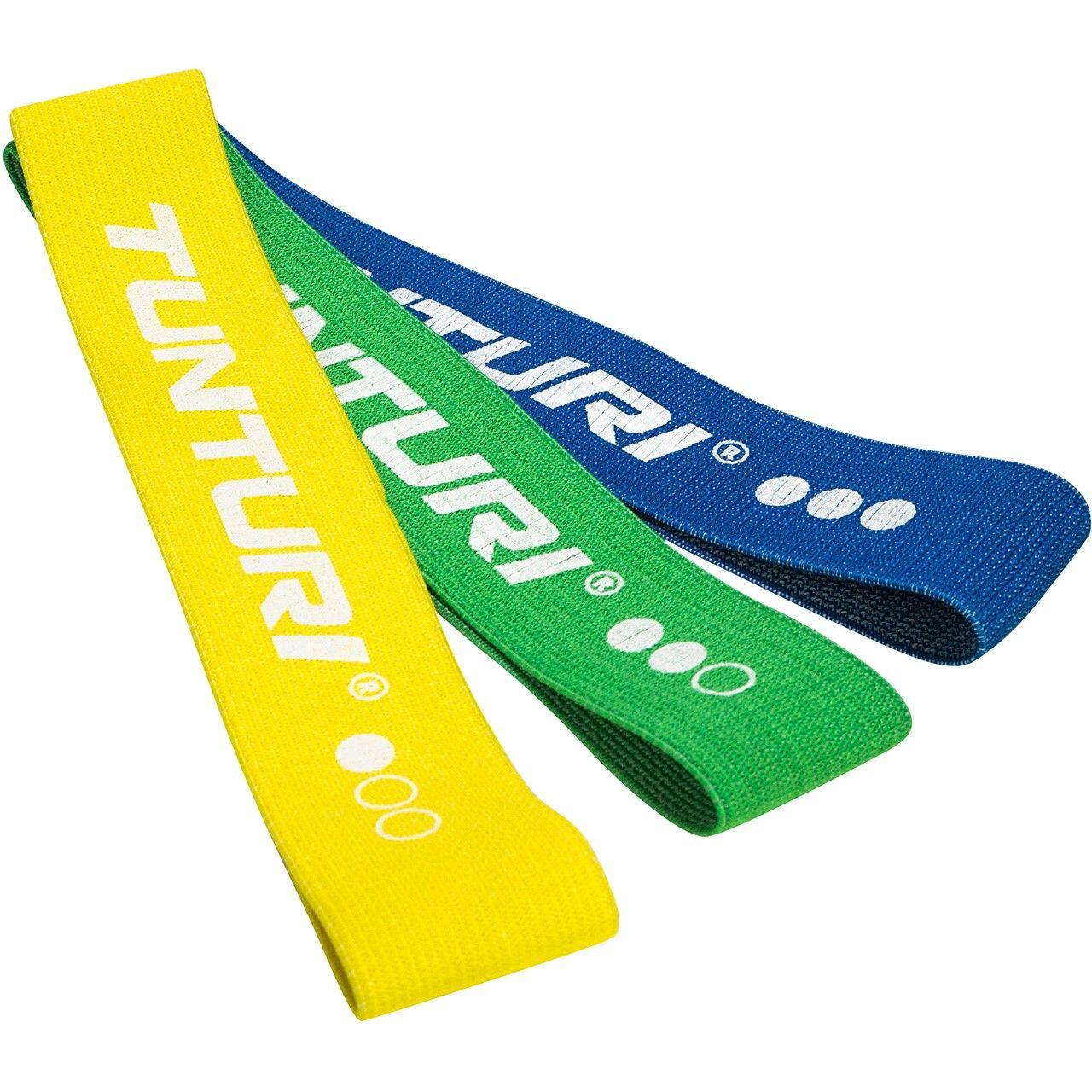 Zestaw Gum Oporowych Tunturi Textile Band Set (3 Szt.)