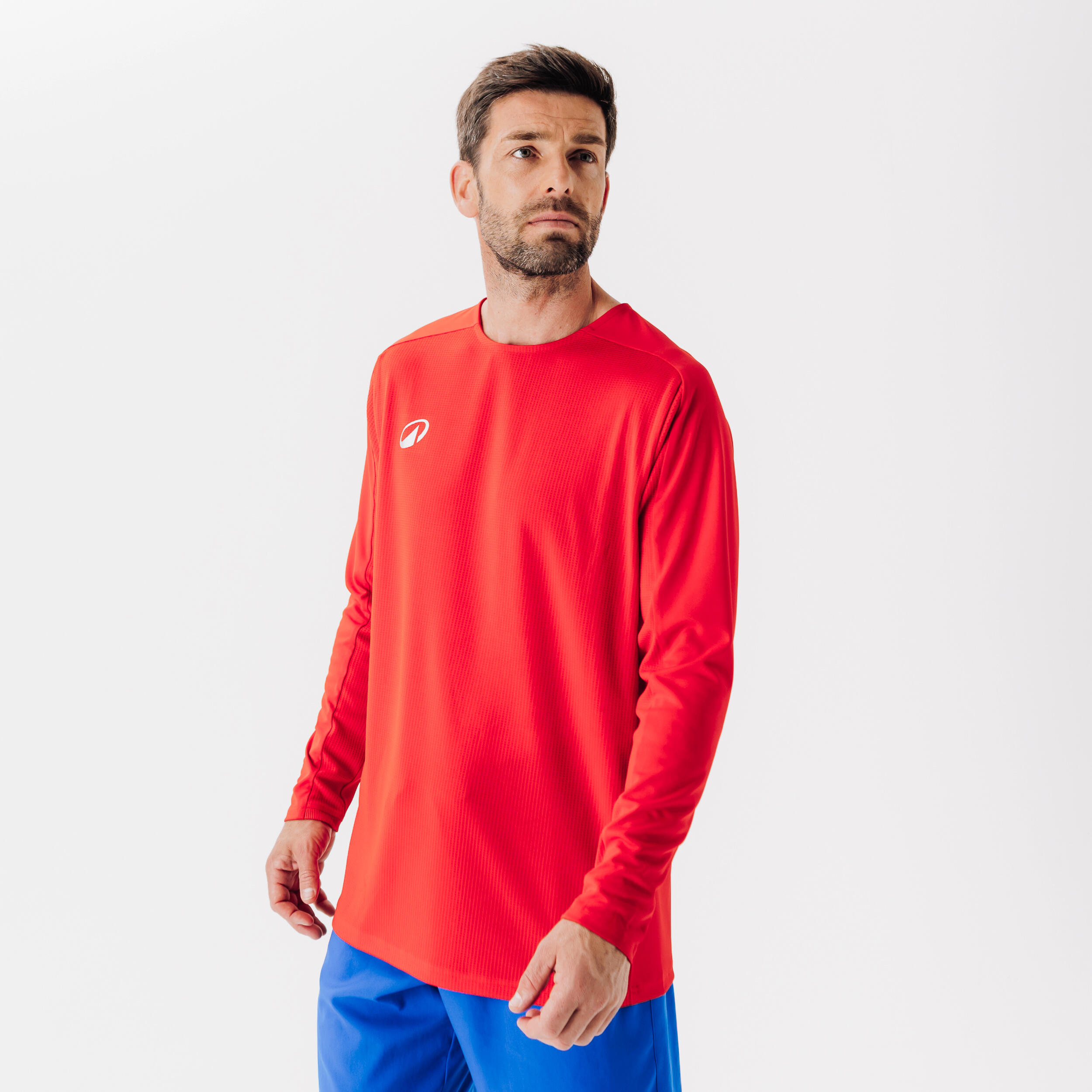 Koszulka do piłki nożnej z długim rękawem Kipsta Viralto Club