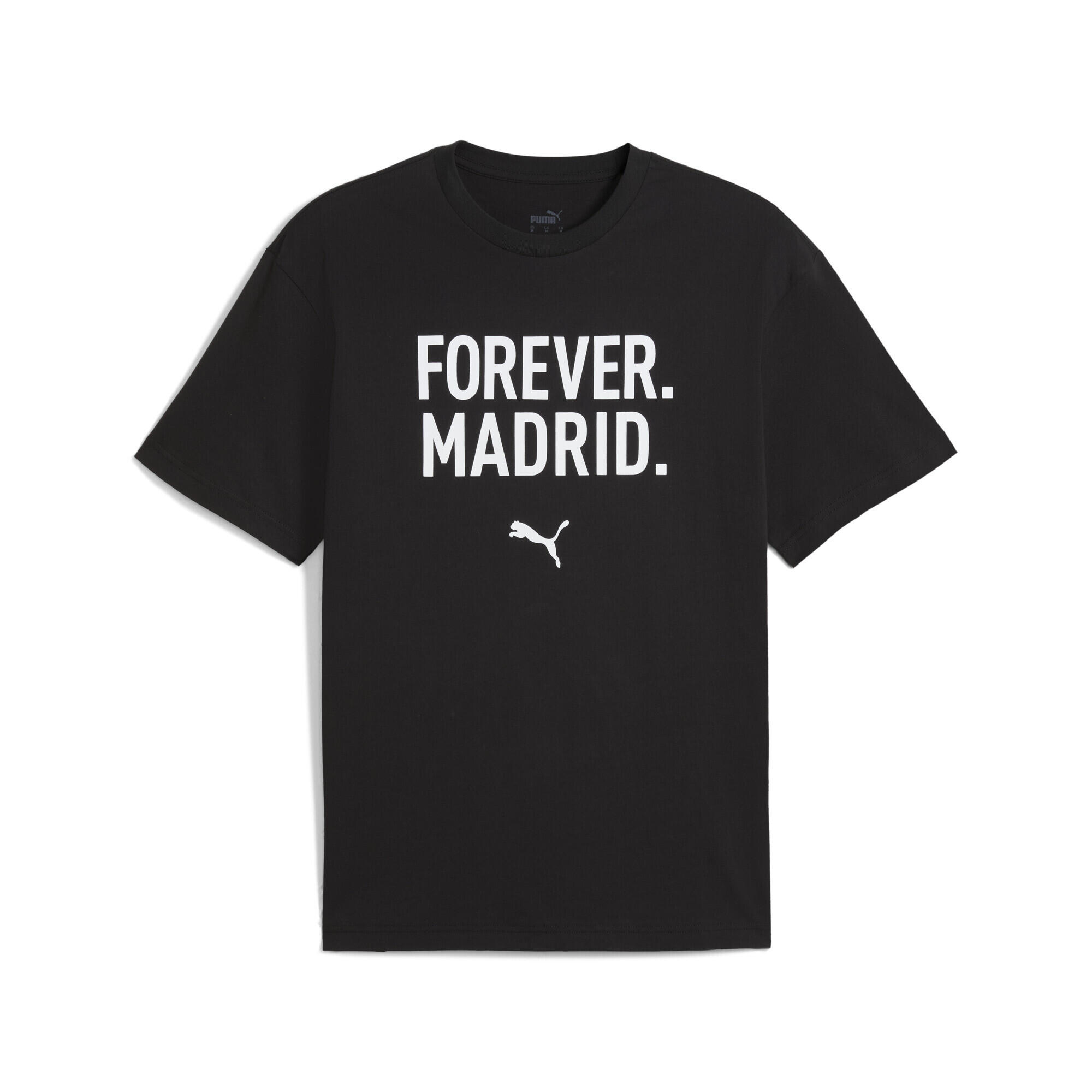 Męska koszulka Concept 2 Madrid o luźnym kroju PUMA Black