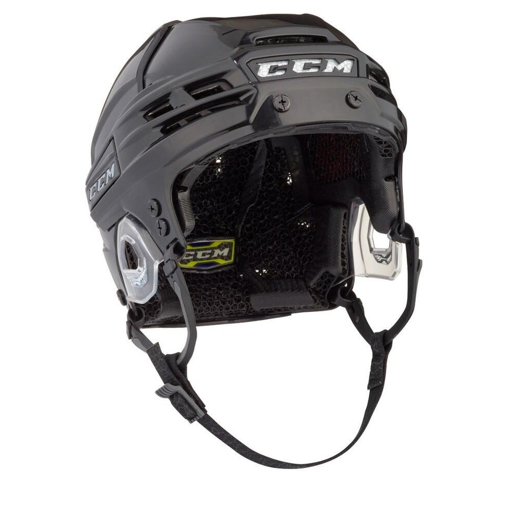 Super Tacks X – Kask do hokeja na lodzie – Czarny – S – 52,5–57 cm
