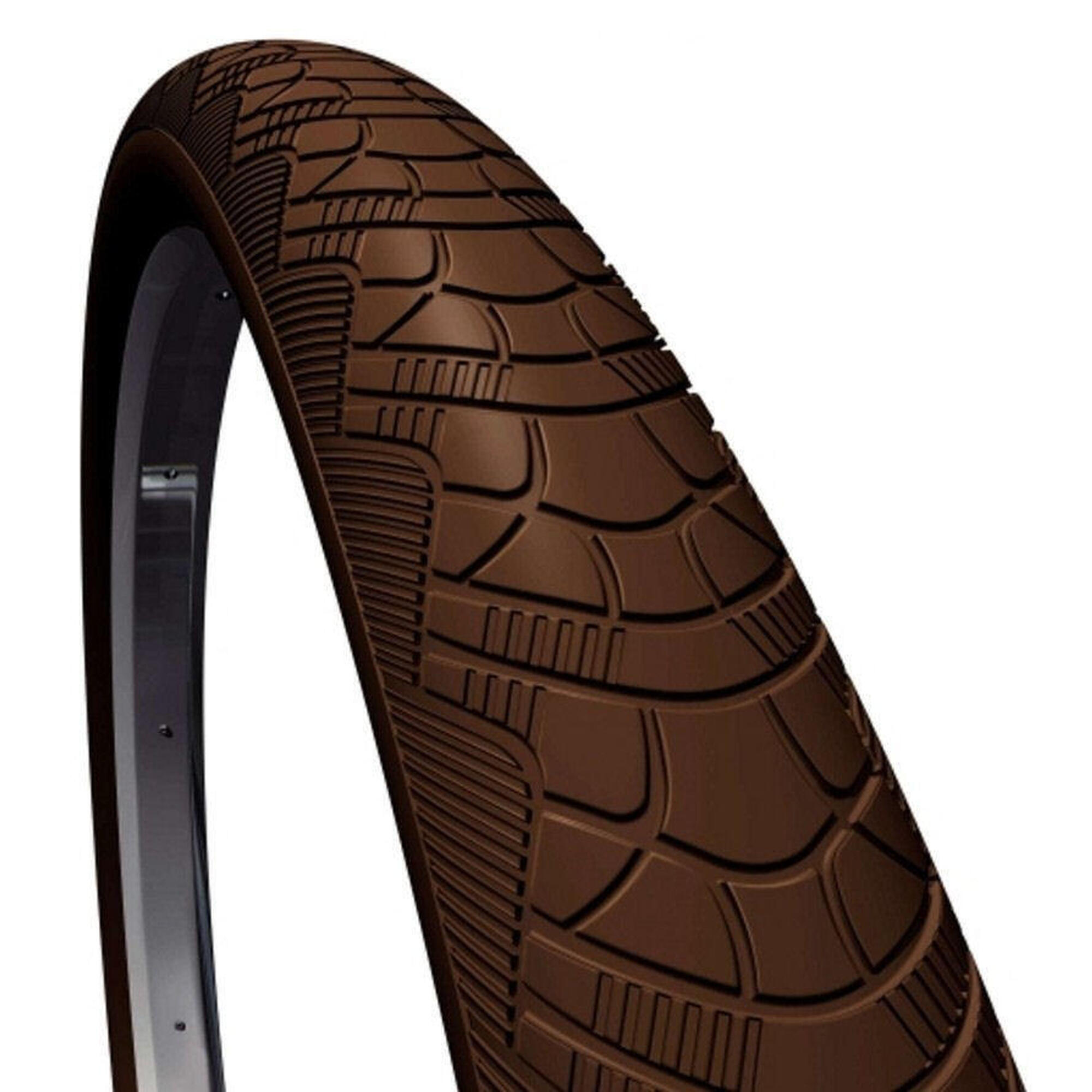 Opona Zeppelin 28 X 2.00" / 50-622Mm Antyprzebiciowa - Brązowa Z Odblaskiem