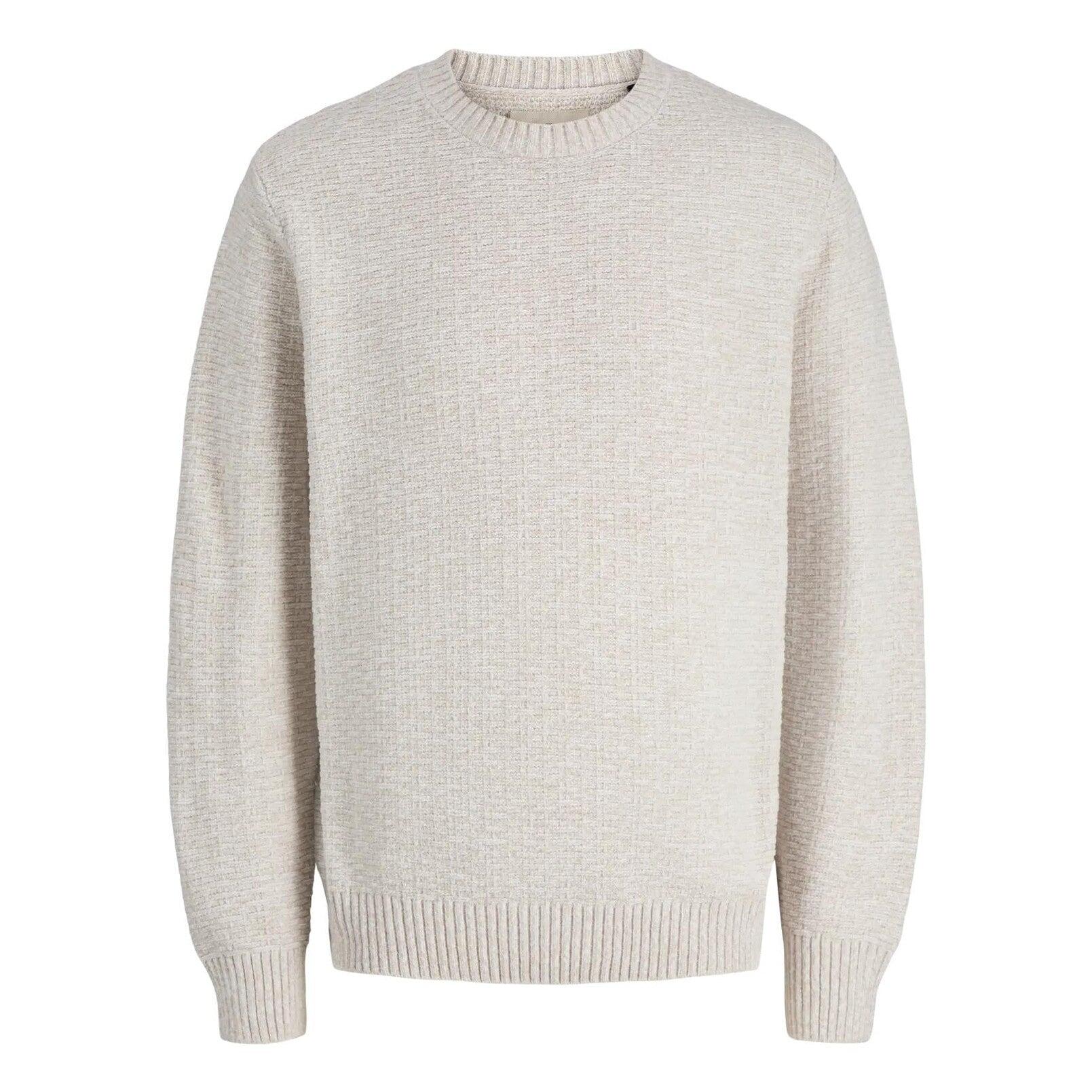 Sweter Jack & Jones Blue Jeremy Stone szary