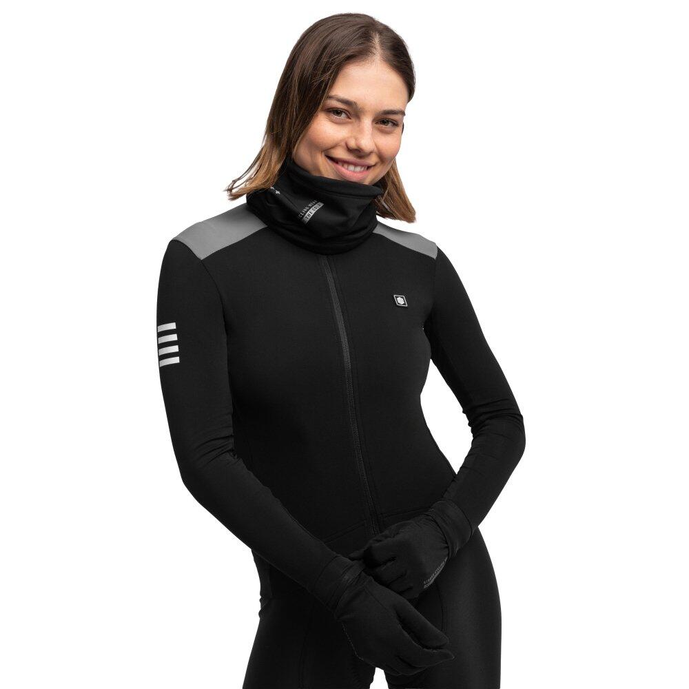 Damska termoaktywna koszulka rowerowa Kolarstwo Siroko SRX M4 Selva Negra