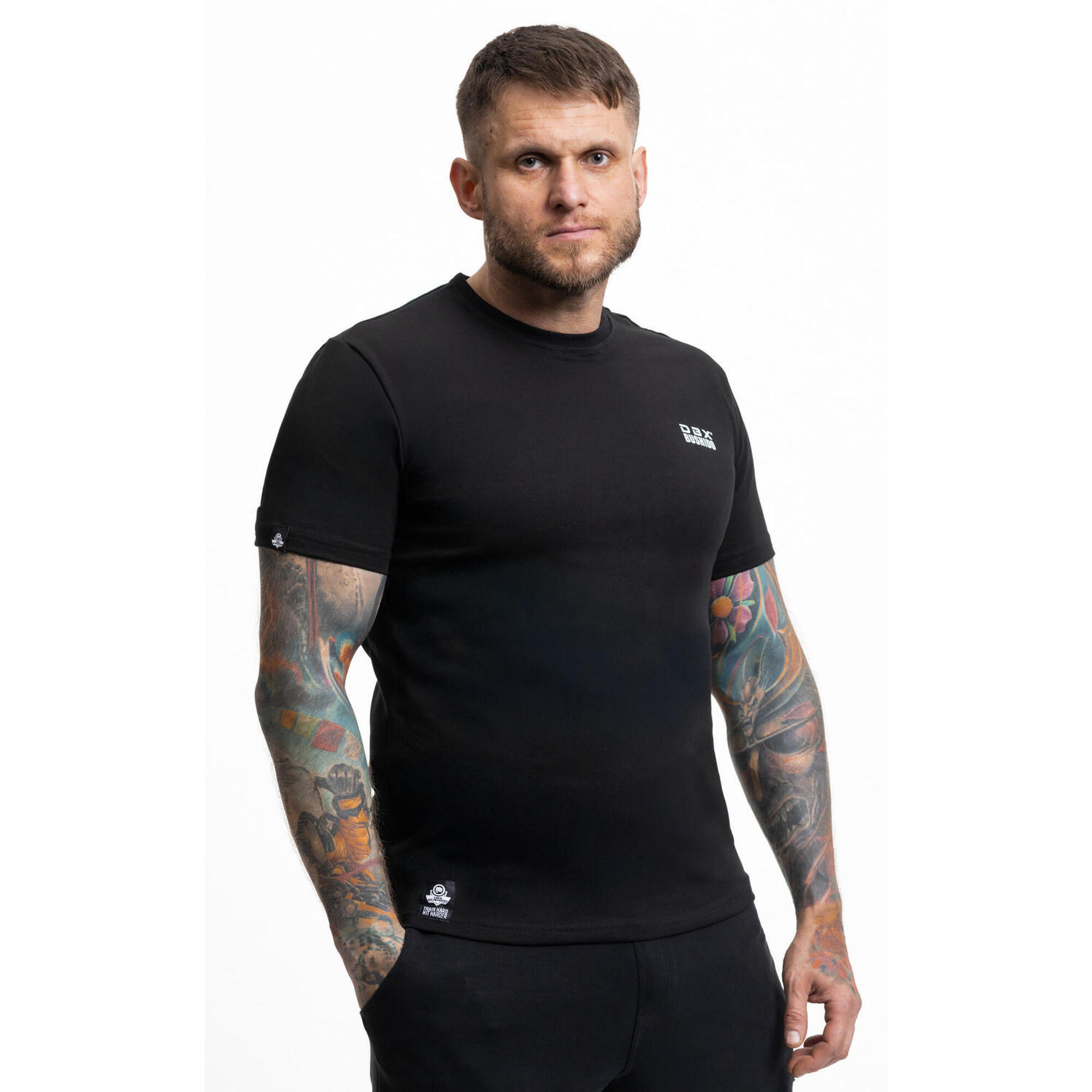 T-Shirt bawełniany Premium z logo DBX Bushido