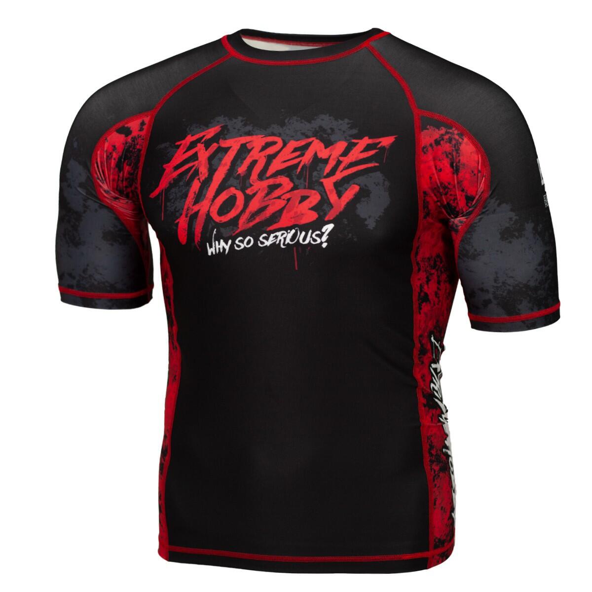 Koszulka Męska Rashguard MMA na Siłownię EXTREME HOBBY WHY SO SERIOUS