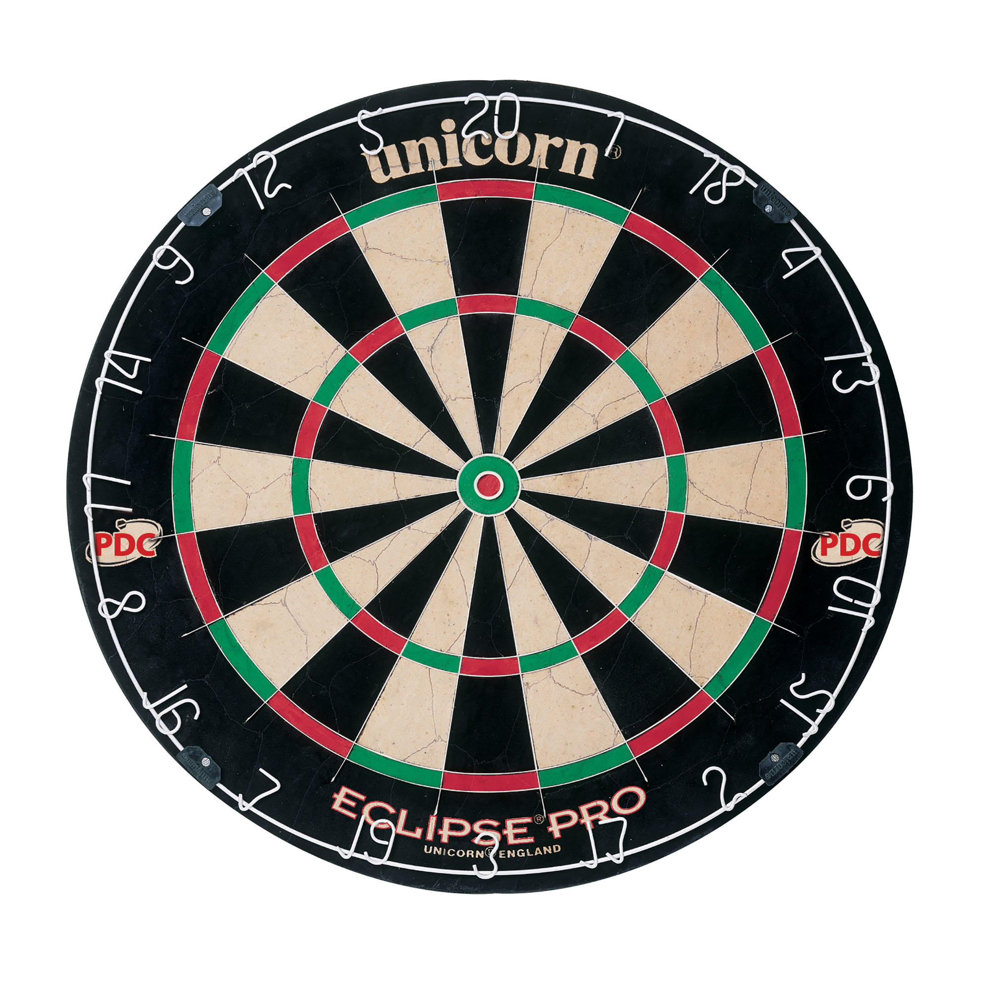 Tarcza do gry w darta rzutkami ze stalowym grotem Sisal Eclipse Pro