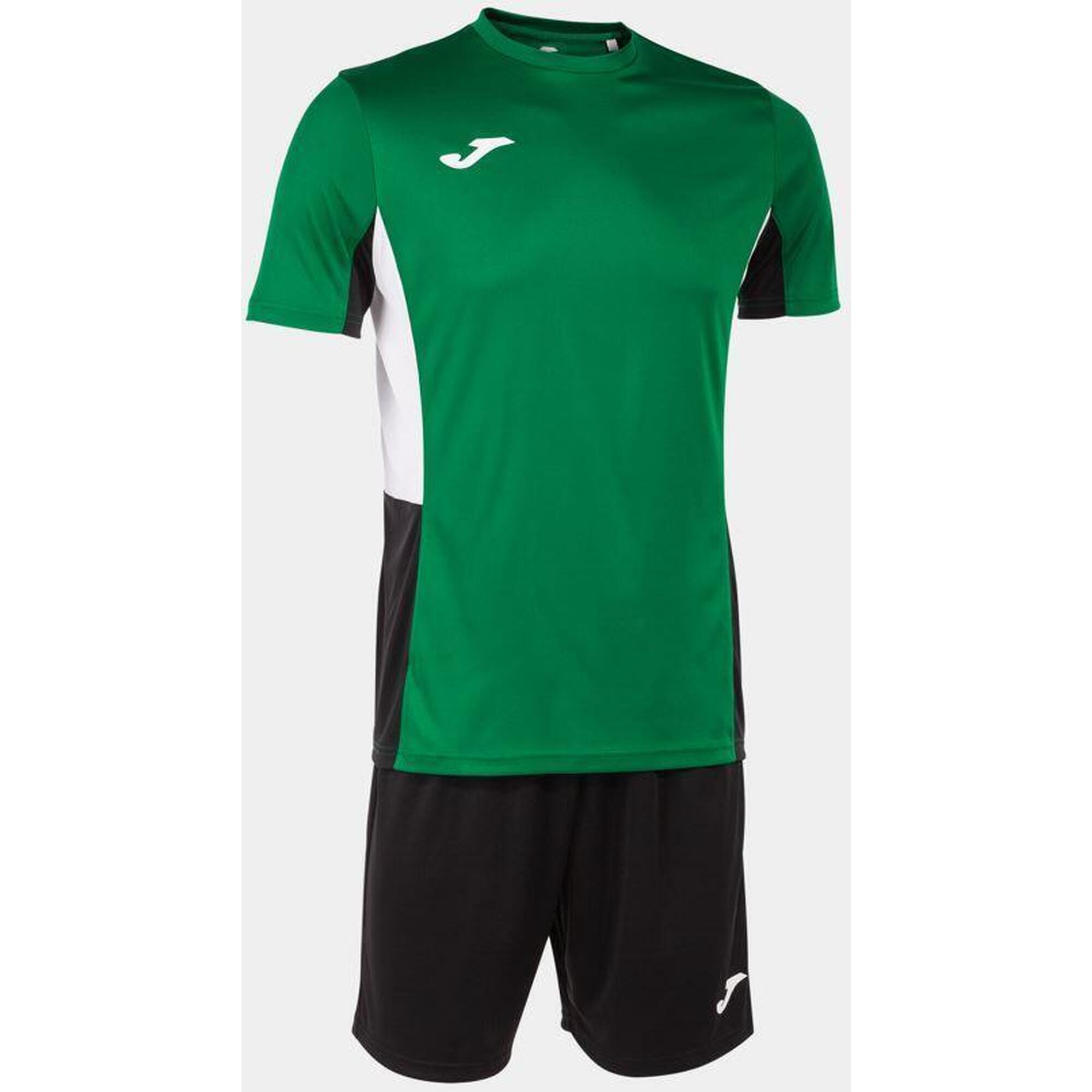Zestaw Sportowy Joma Danubio II 3XL - Zielony/Czarny/Biały Oddychający
