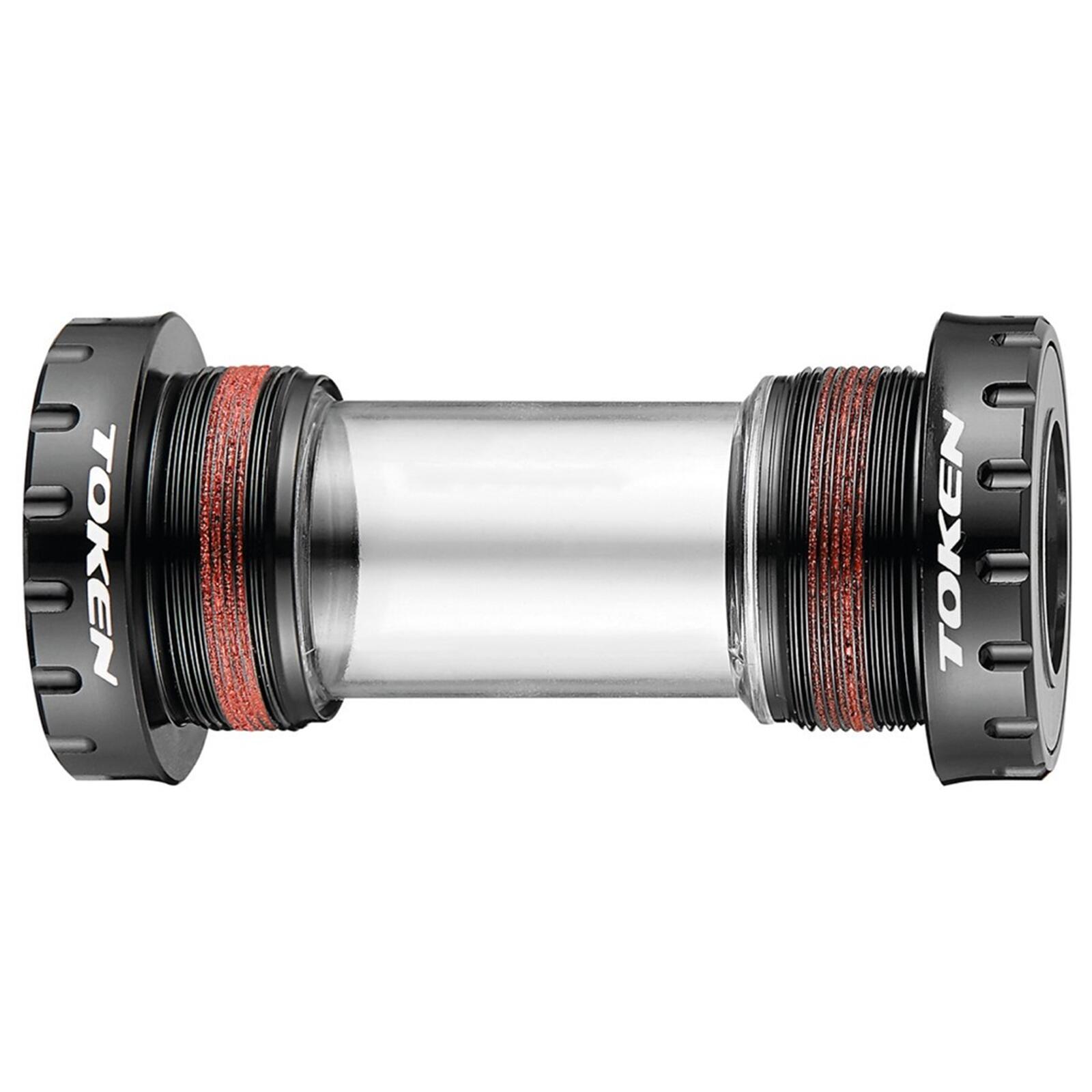 Suport rowerowy TOKEN TK878EX Rama BSA Korba Shimano - oś 24mm, czarny