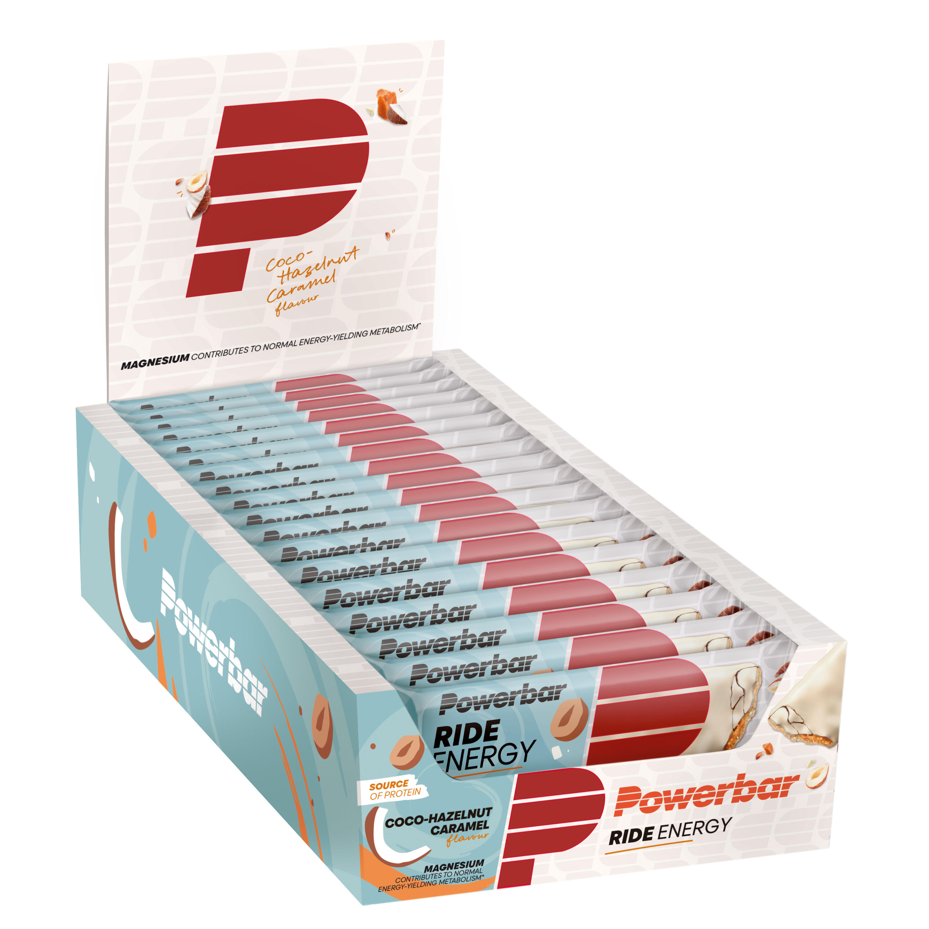 Bary PowerBar Ride Energy Bar 18x55gr Coconut-Caramel