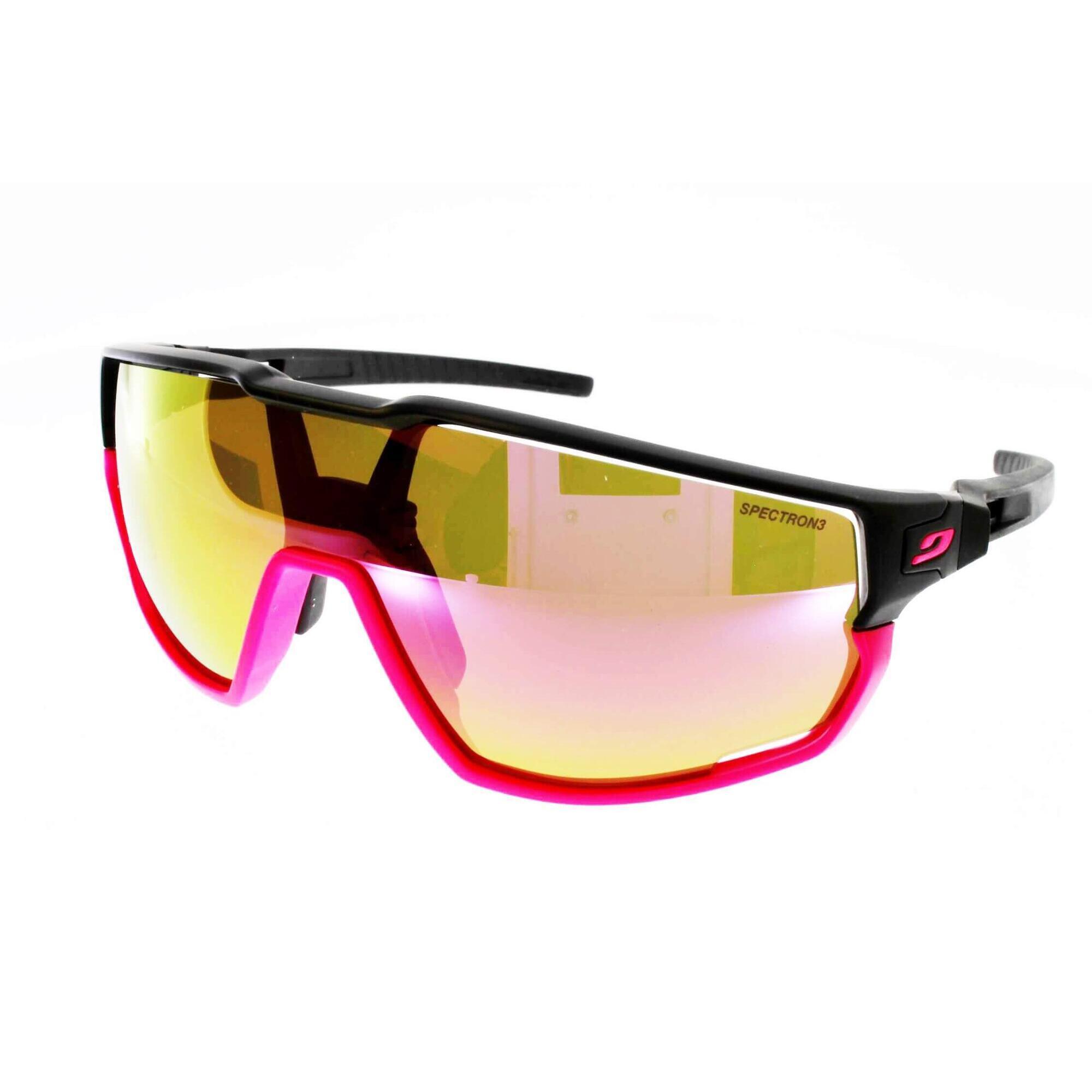 Okulary rowerowe JULBO Rush czarno różowe Spectron kat.3